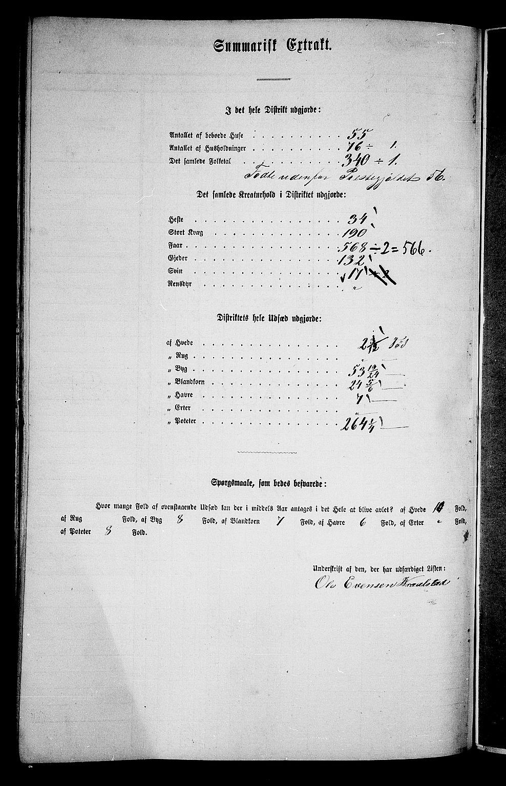 RA, 1865 census for Drangedal, 1865, p. 110