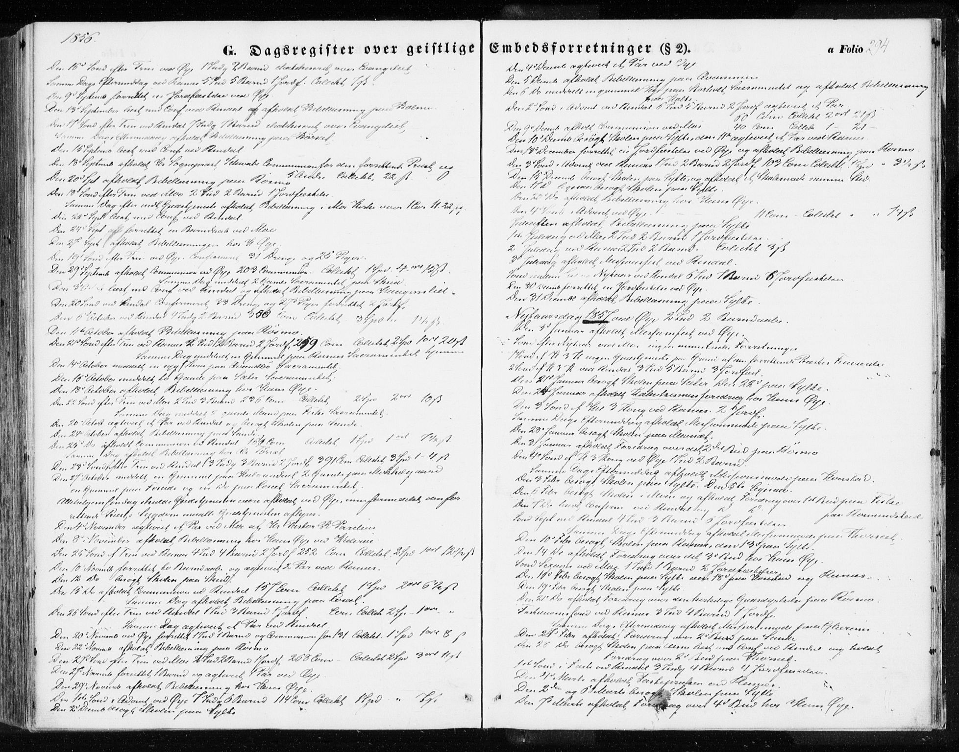 Ministerialprotokoller, klokkerbøker og fødselsregistre - Møre og Romsdal, SAT/A-1454/595/L1044: Parish register (official) no. 595A06, 1852-1863, p. 294