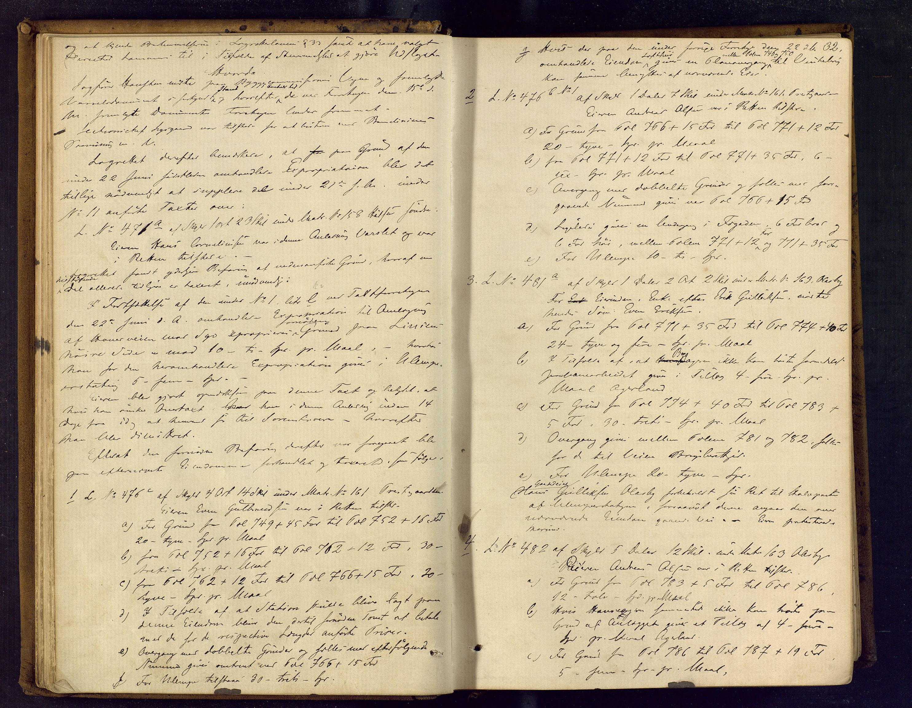 Eiker, Modum og Sigdal sorenskriveri, AV/SAKO-A-123/F/Fc/L0012: Ekstrarettsprotokoll - Modum, 1869-1883, p. 32
