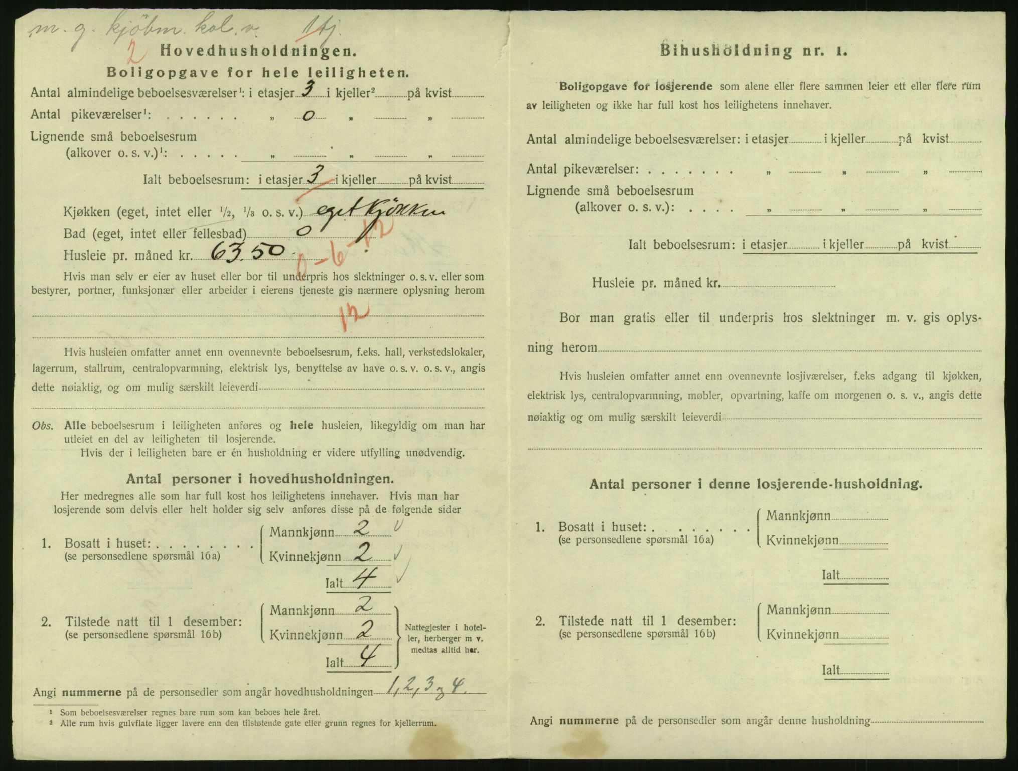 SAO, 1920 census for Kristiania, 1920, p. 61675