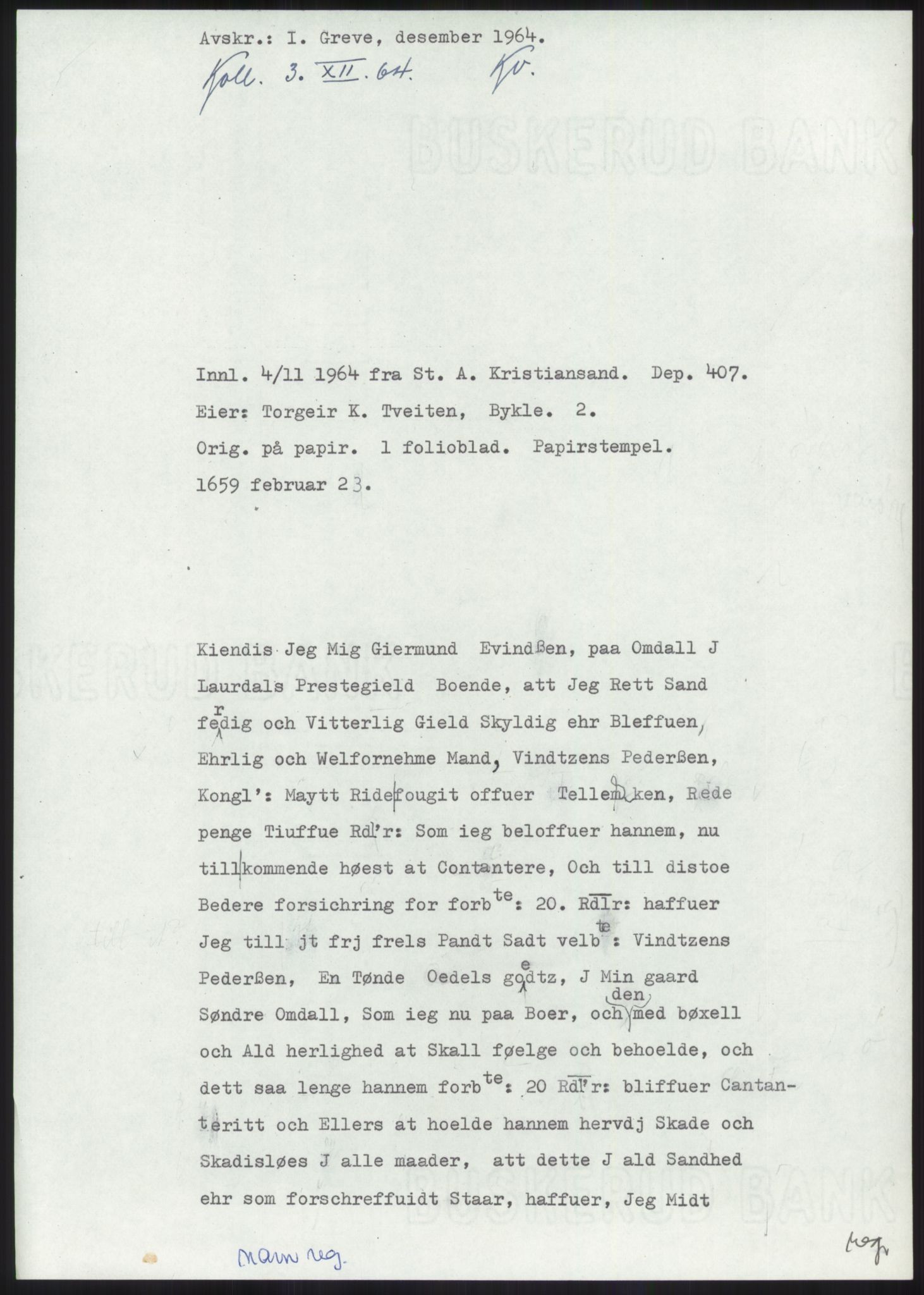 Samlinger til kildeutgivelse, Diplomavskriftsamlingen, RA/EA-4053/H/Ha, p. 148