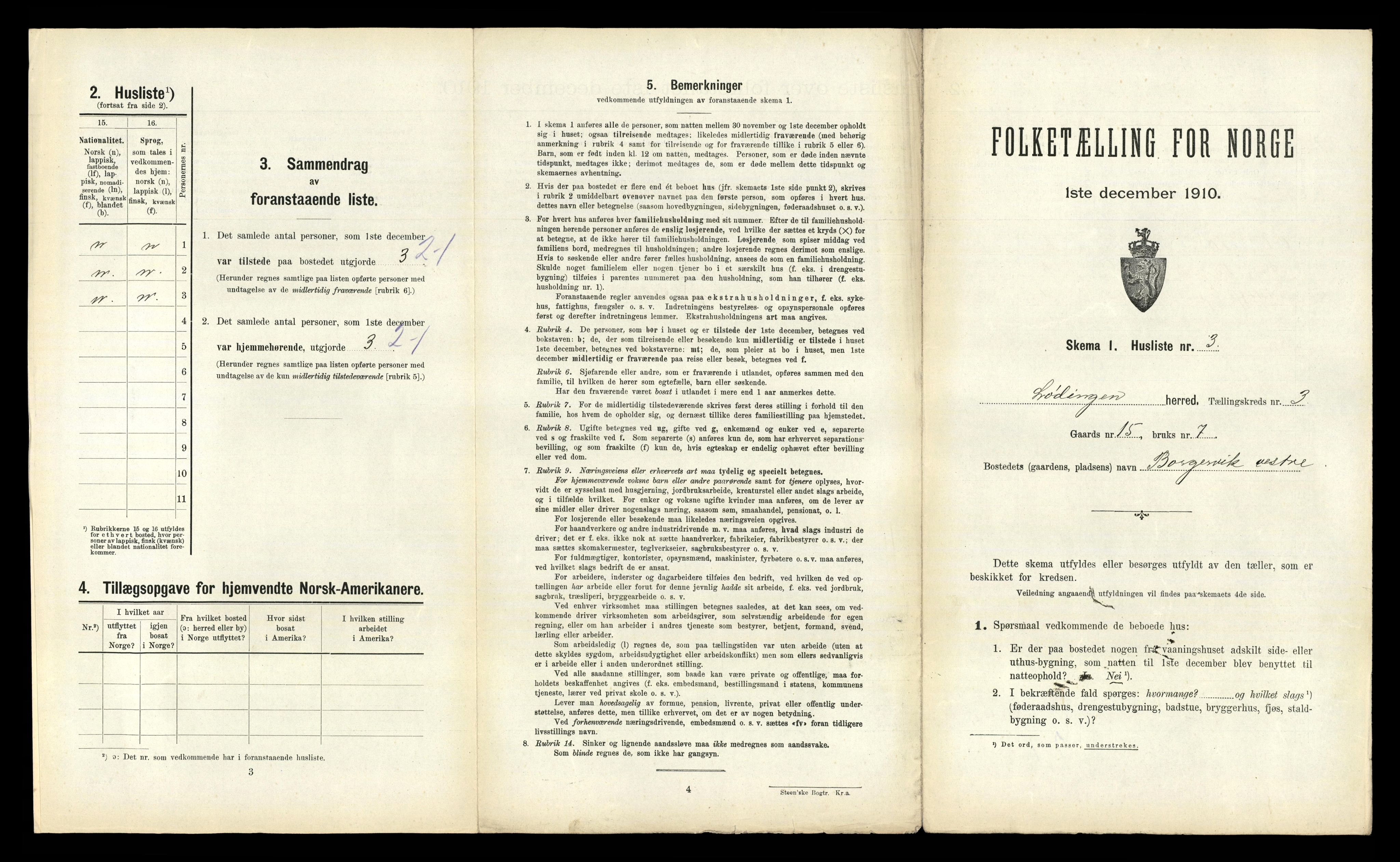 RA, 1910 census for Lødingen, 1910, p. 233