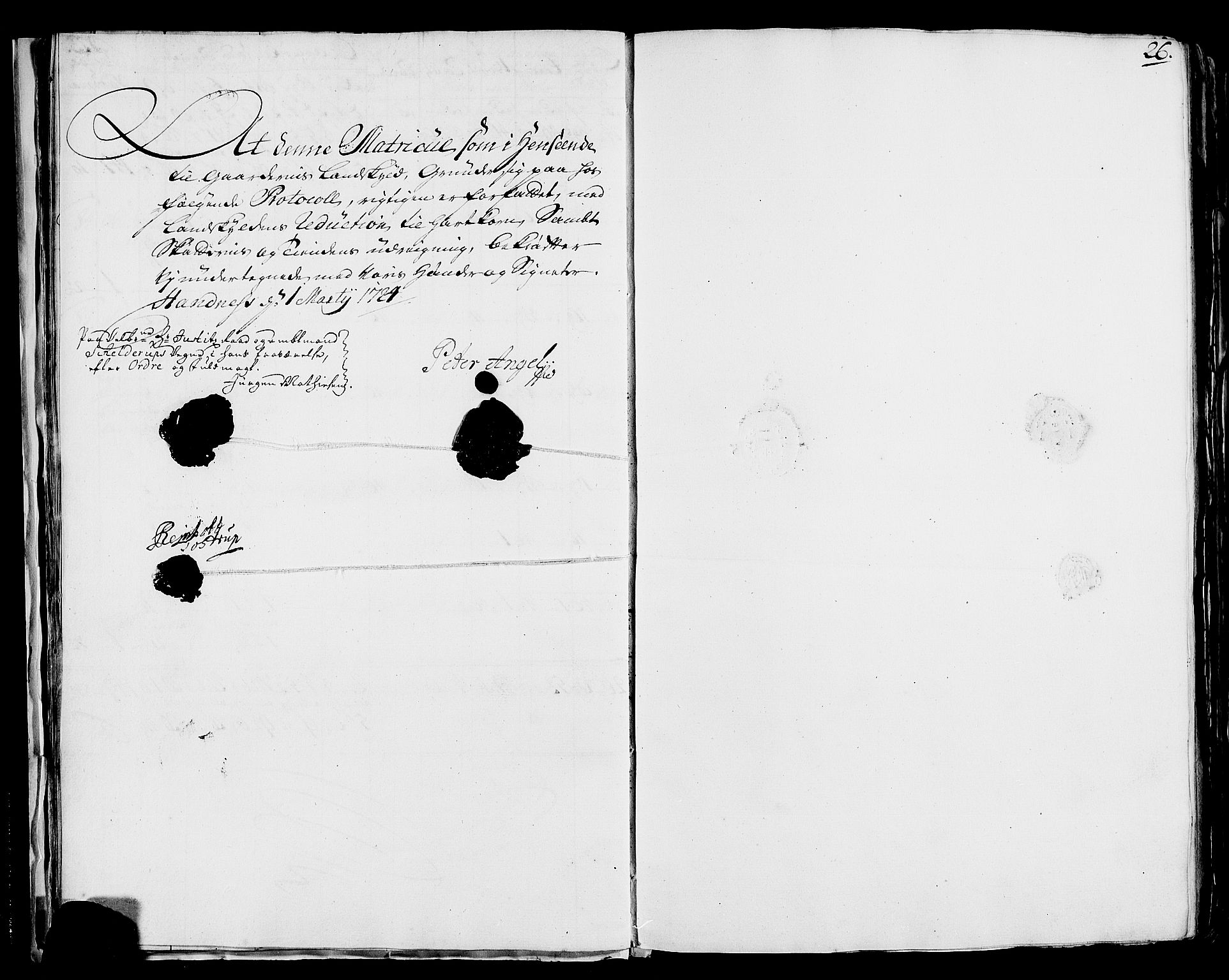 Rentekammeret inntil 1814, Realistisk ordnet avdeling, AV/RA-EA-4070/N/Nb/Nbf/L0171: Helgeland matrikkelprotokoll, 1723, p. 28