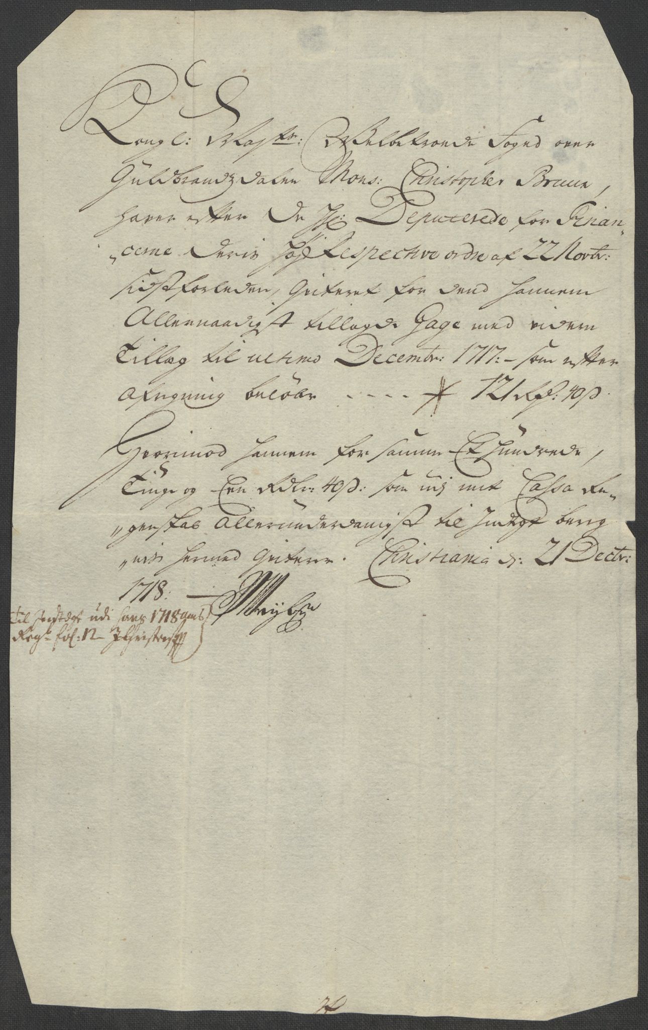 Rentekammeret inntil 1814, Reviderte regnskaper, Fogderegnskap, AV/RA-EA-4092/R17/L1188: Fogderegnskap Gudbrandsdal, 1718, p. 263