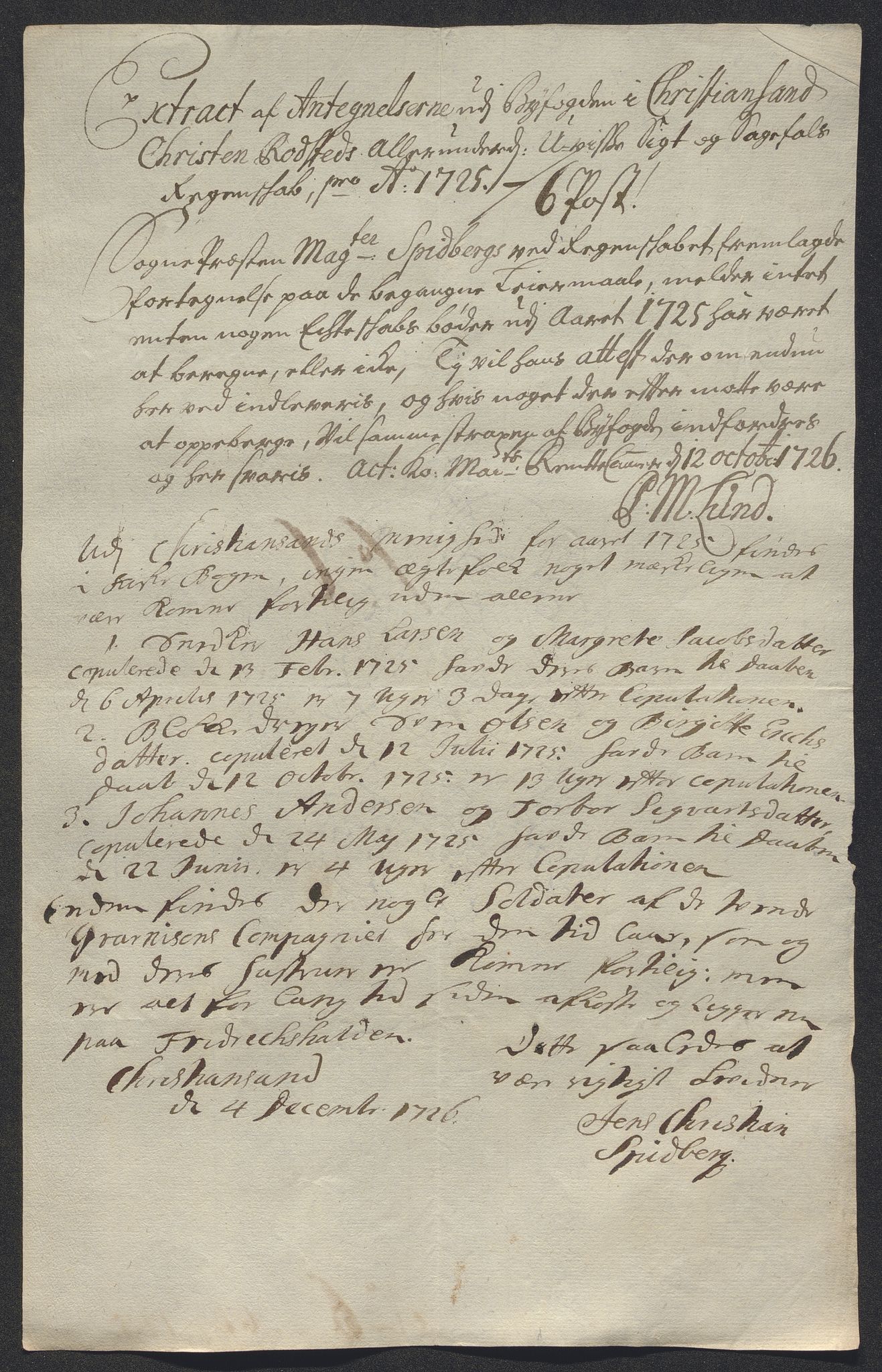 Rentekammeret inntil 1814, Reviderte regnskaper, Byregnskaper, AV/RA-EA-4066/R/Rm/L0286: [M19] Sikt og sakefall, 1719-1727, p. 478