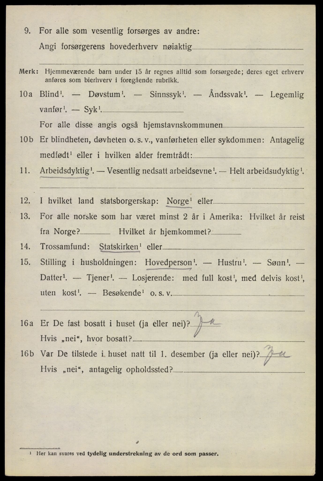 SAO, 1920 census for Eidsvoll, 1920, p. 6466