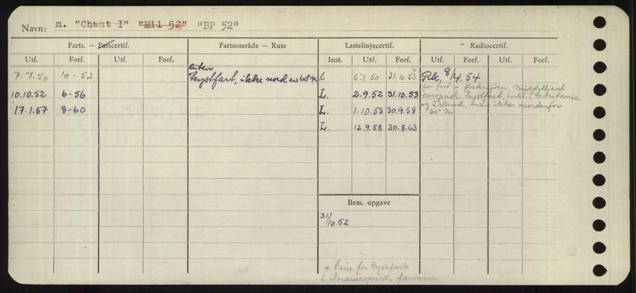 Sjøfartsdirektoratet med forløpere, Skipsmålingen, AV/RA-S-1627/H/Hd/L0003: Fartøy, B-Bev, p. 36