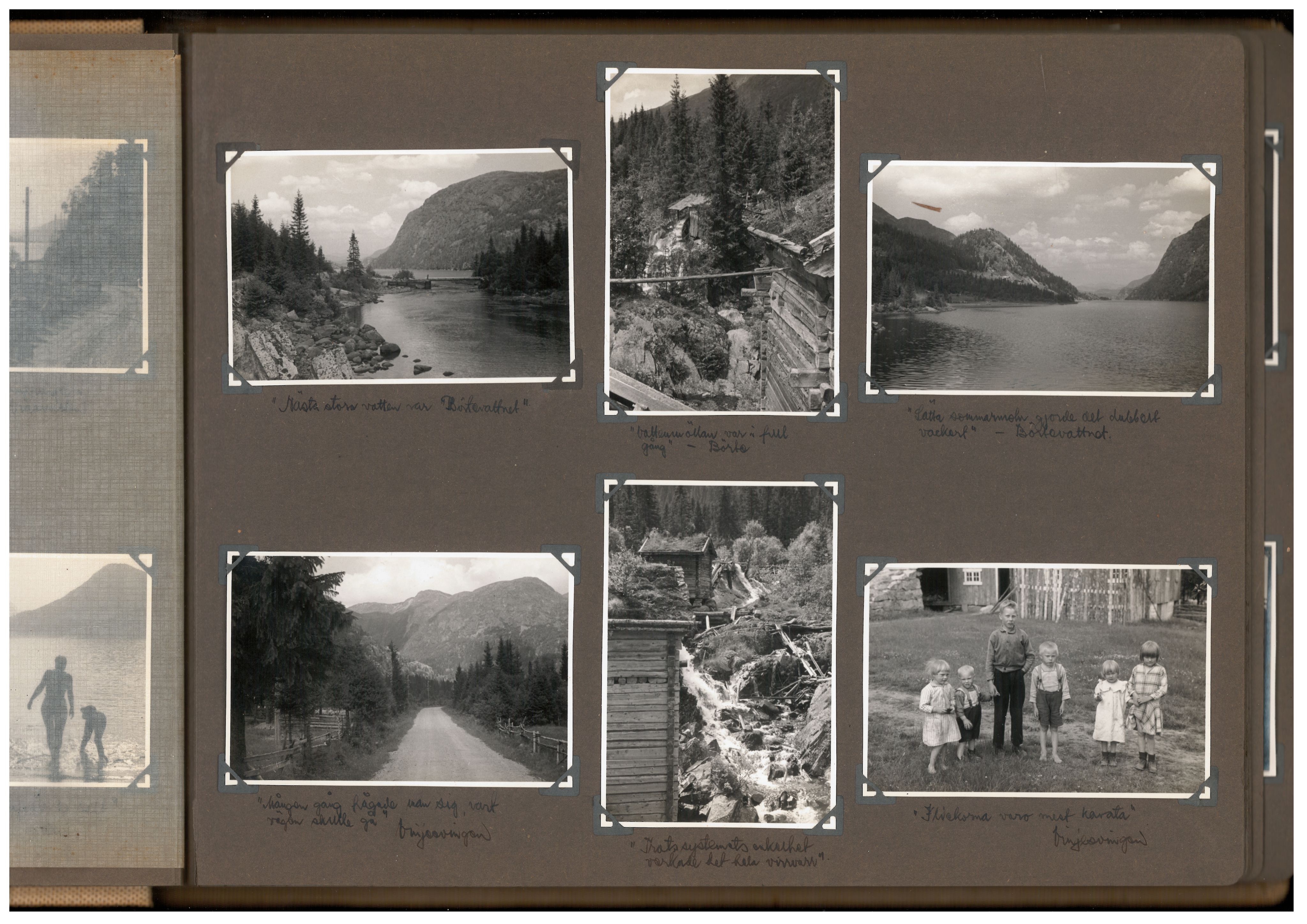 Familien Malmros' på reise i Norge - fotoalbum, SAB/SAB/PA-0313/U/L0001: Fotoalbum, 1935, p. 9