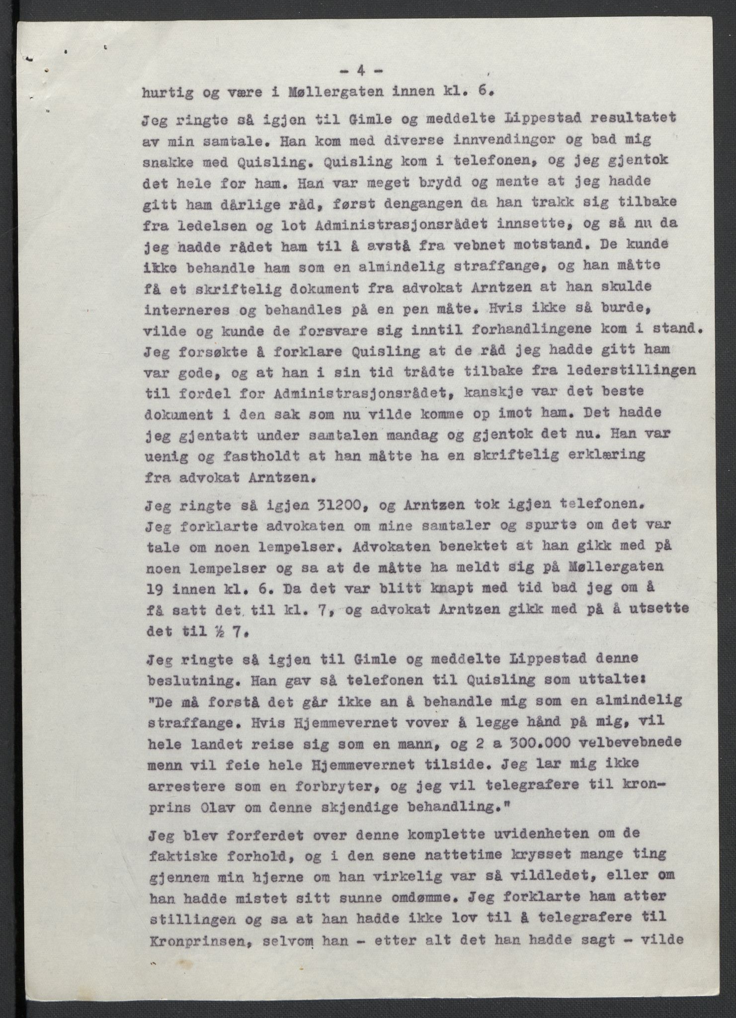 Landssvikarkivet, Oslo politikammer, AV/RA-S-3138-01/D/Da/L0003: Dnr. 29, 1945, p. 1323