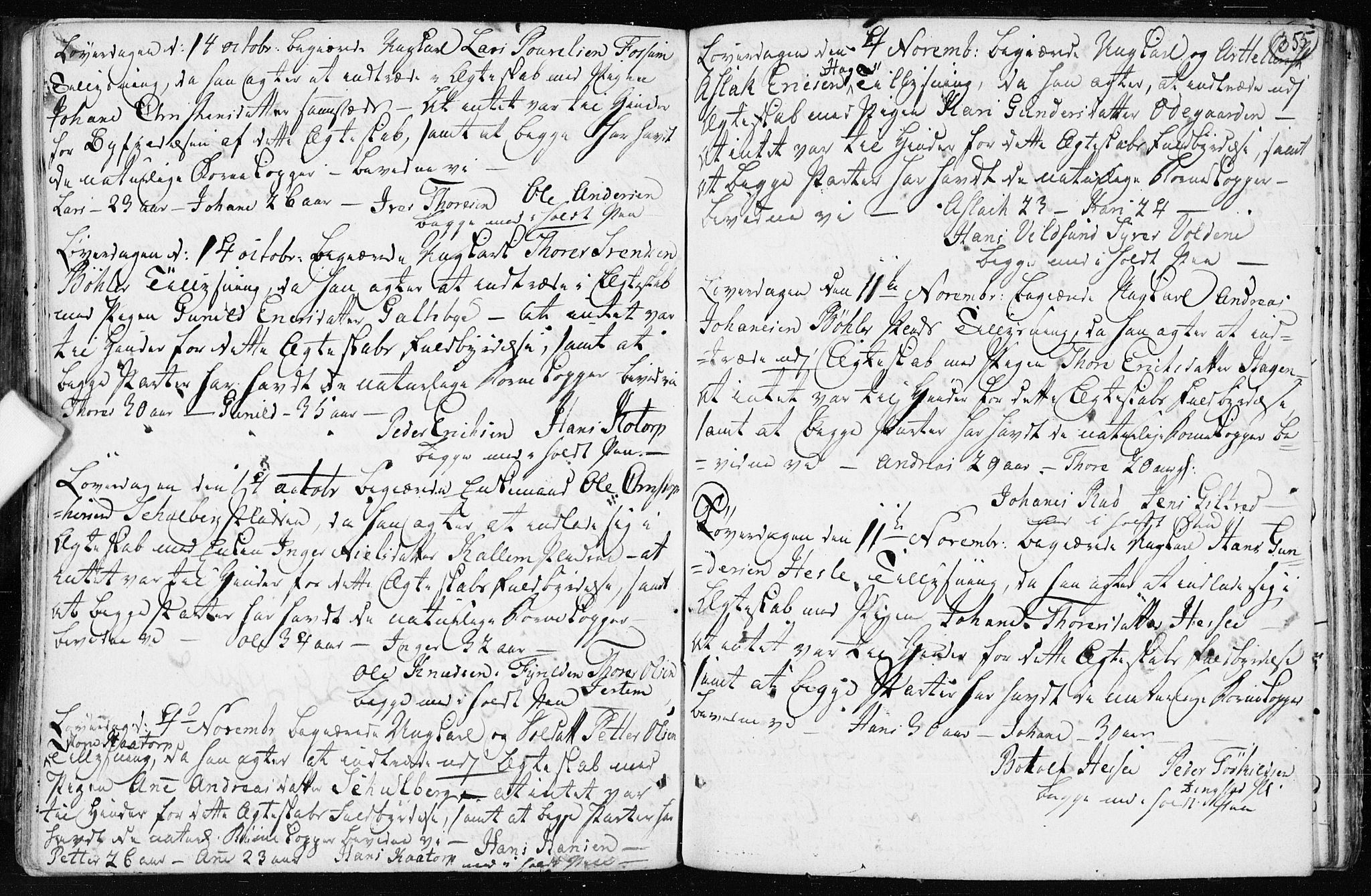 Spydeberg prestekontor Kirkebøker, AV/SAO-A-10924/F/Fa/L0003: Parish register (official) no. I 3, 1778-1814, p. 355