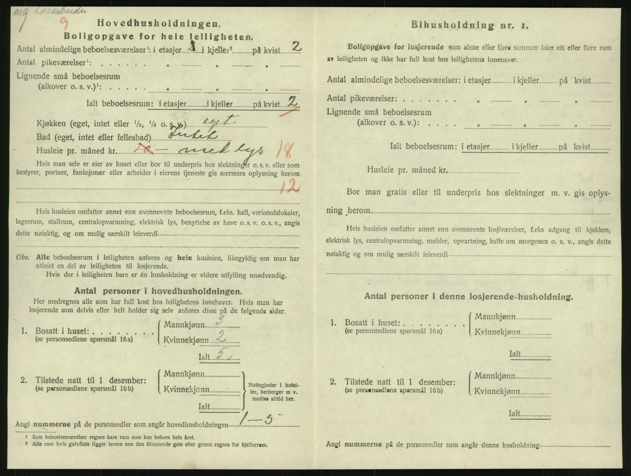 SAT, 1920 census for Namsos, 1920, p. 1968