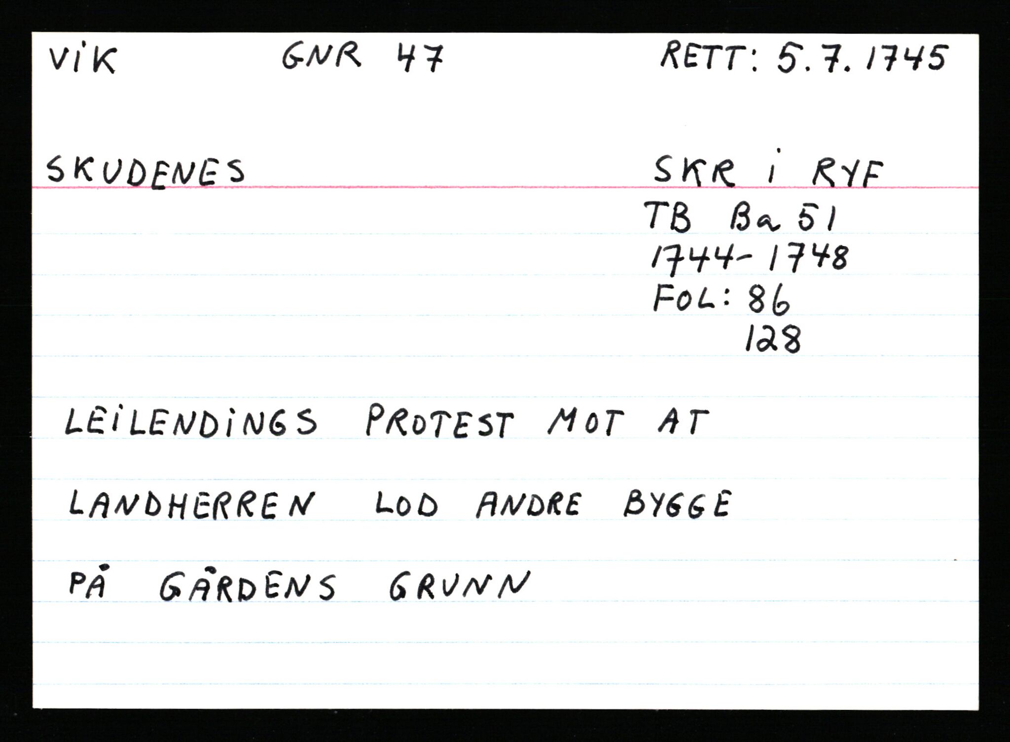 Statsarkivet i Stavanger, AV/SAST-A-101971/03/Y/Ym/L0067: Åstedskort sortert etter gårdsnavn: Vik - Vold, 1600-1950, p. 32
