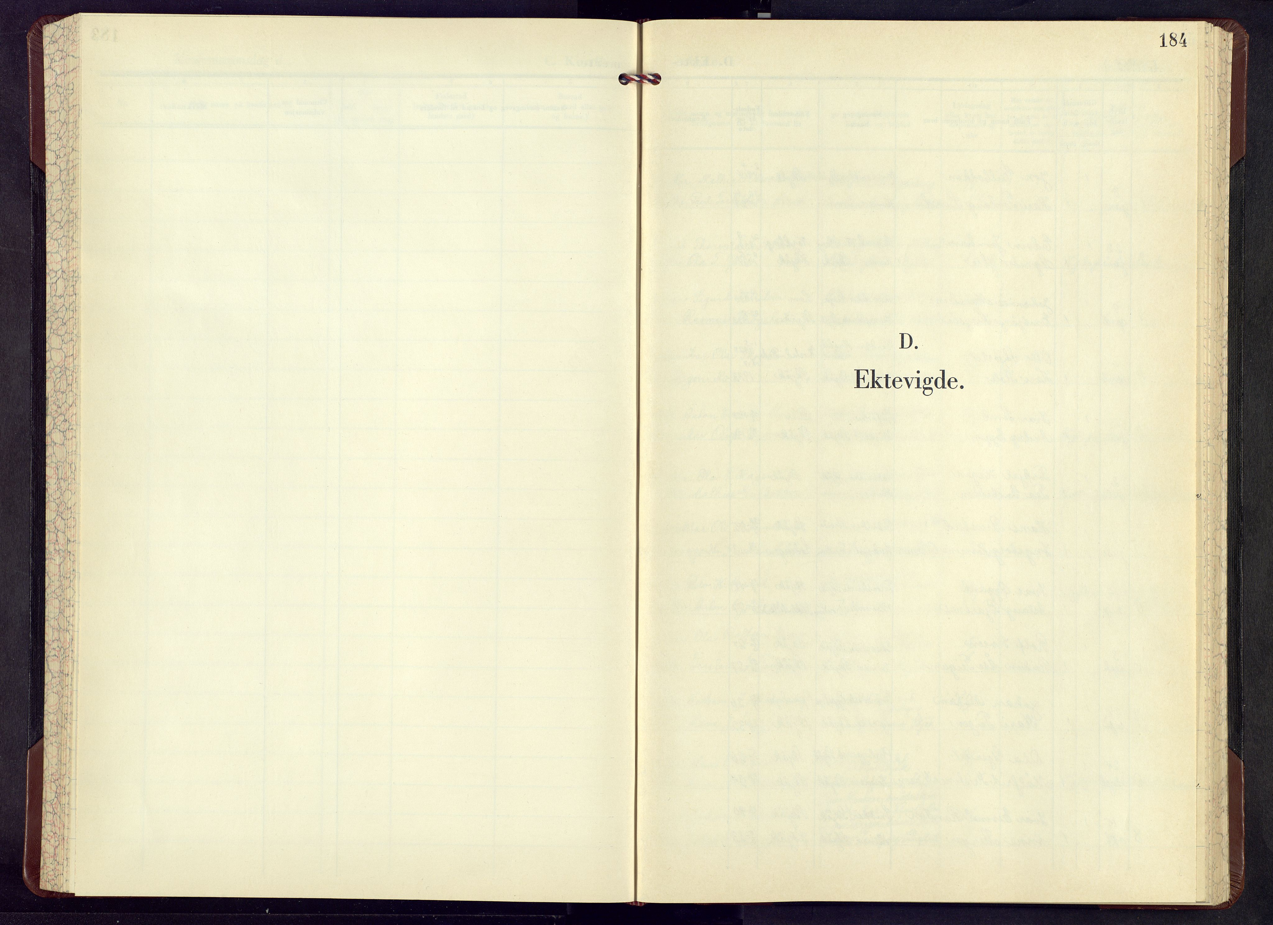 Skjåk prestekontor, SAH/PREST-072/H/Ha/Hab/L0008: Parish register (copy) no. 8, 1955-1966, p. 184