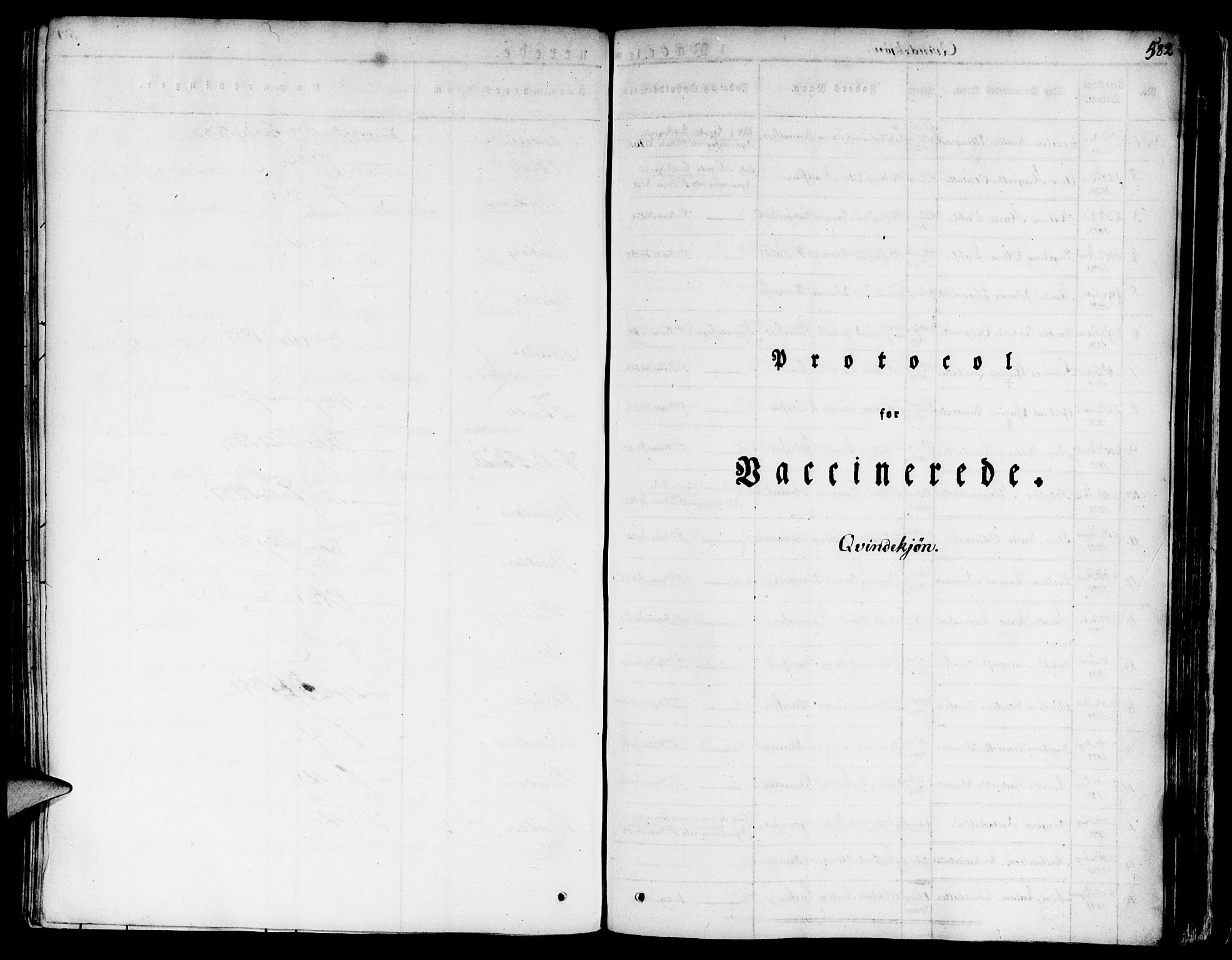 Nykirken Sokneprestembete, SAB/A-77101/H/Haa/L0012: Parish register (official) no. A 12, 1821-1844, p. 582