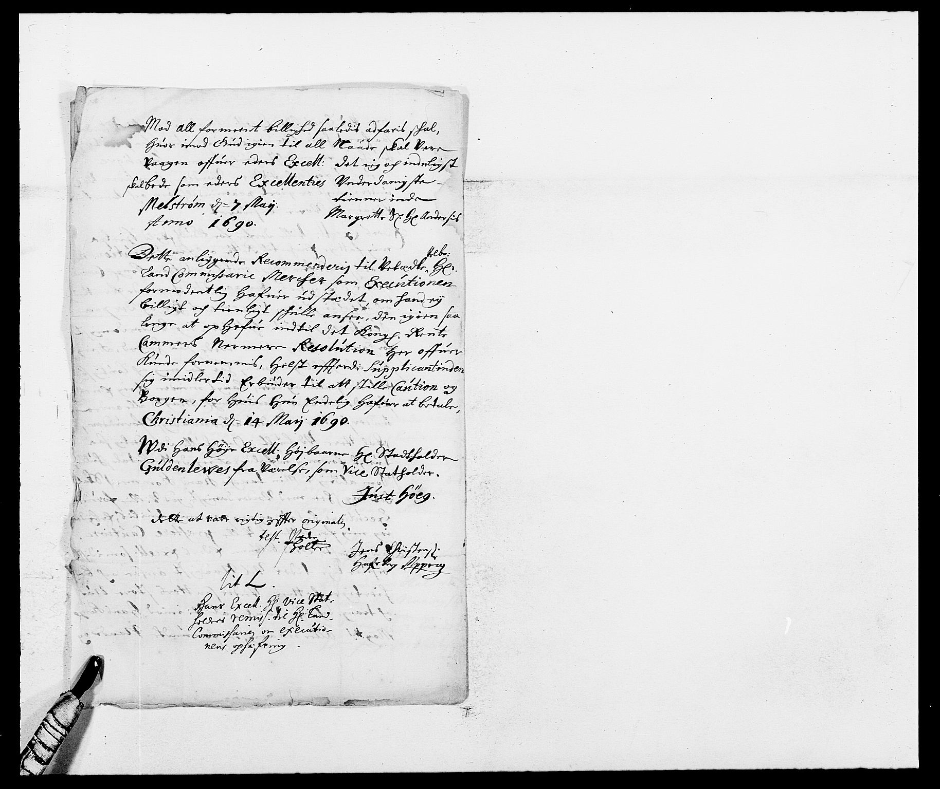 Rentekammeret inntil 1814, Reviderte regnskaper, Fogderegnskap, AV/RA-EA-4092/R13/L0828: Fogderegnskap Solør, Odal og Østerdal, 1690, p. 192