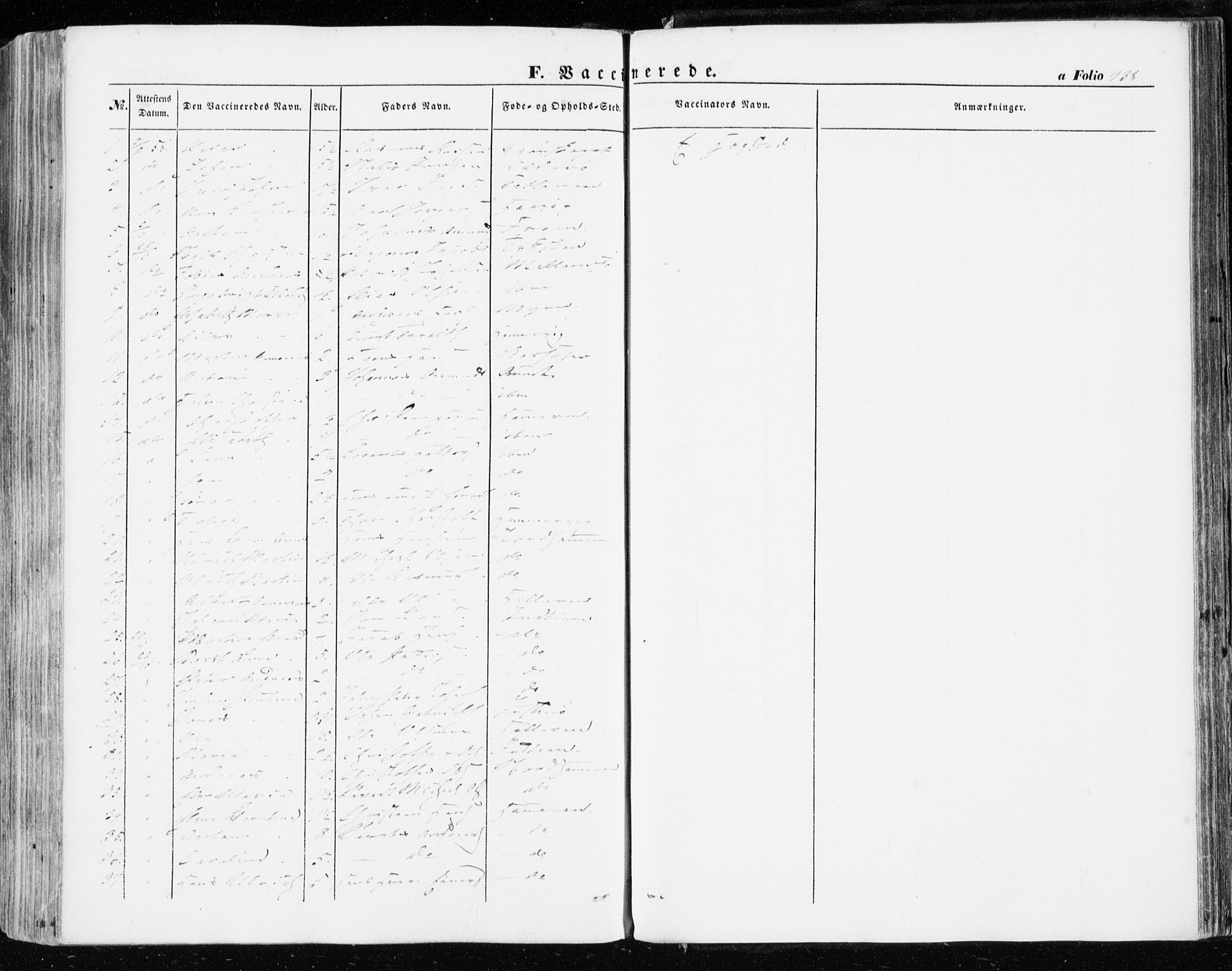 Ministerialprotokoller, klokkerbøker og fødselsregistre - Sør-Trøndelag, SAT/A-1456/634/L0530: Parish register (official) no. 634A06, 1852-1860, p. 438