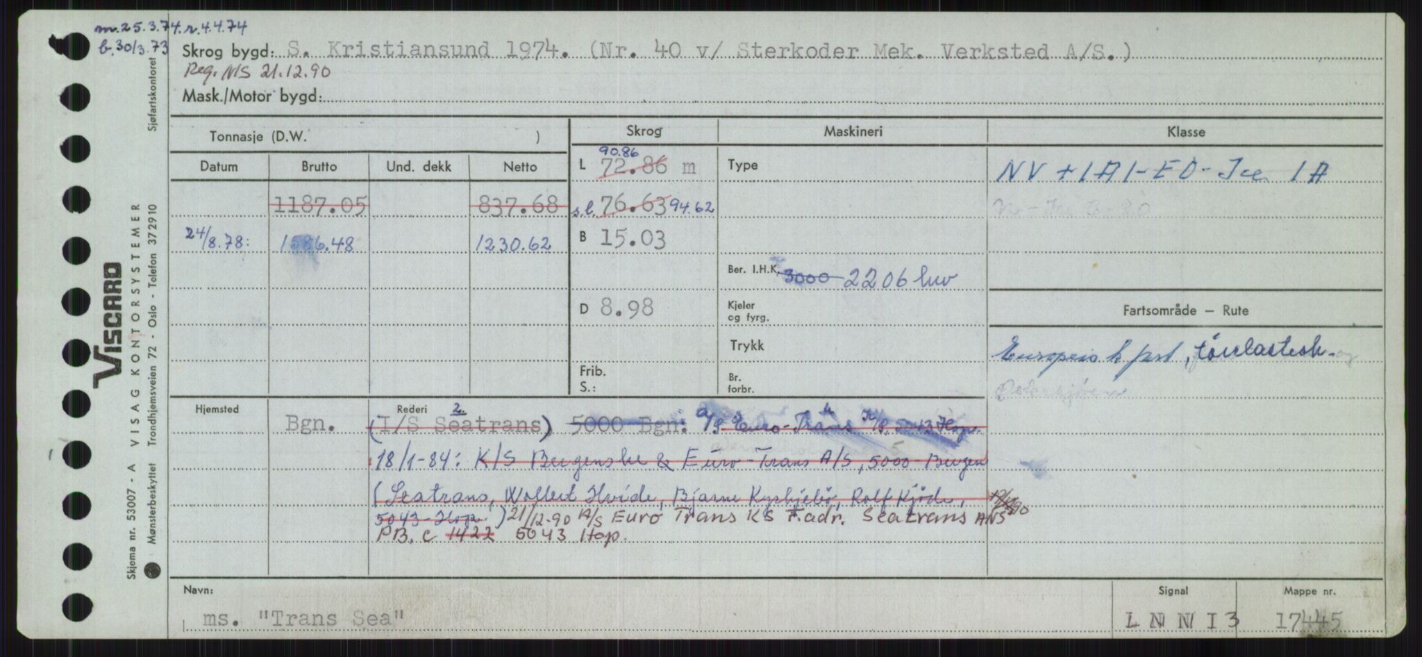 Sjøfartsdirektoratet med forløpere, Skipsmålingen, RA/S-1627/H/Ha/L0006/0001: Fartøy, Sver-Å / Fartøy, Sver-T, p. 639