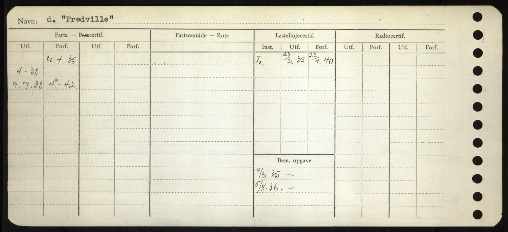 Sjøfartsdirektoratet med forløpere, Skipsmålingen, AV/RA-S-1627/H/Hd/L0011: Fartøy, Fla-Får, p. 354