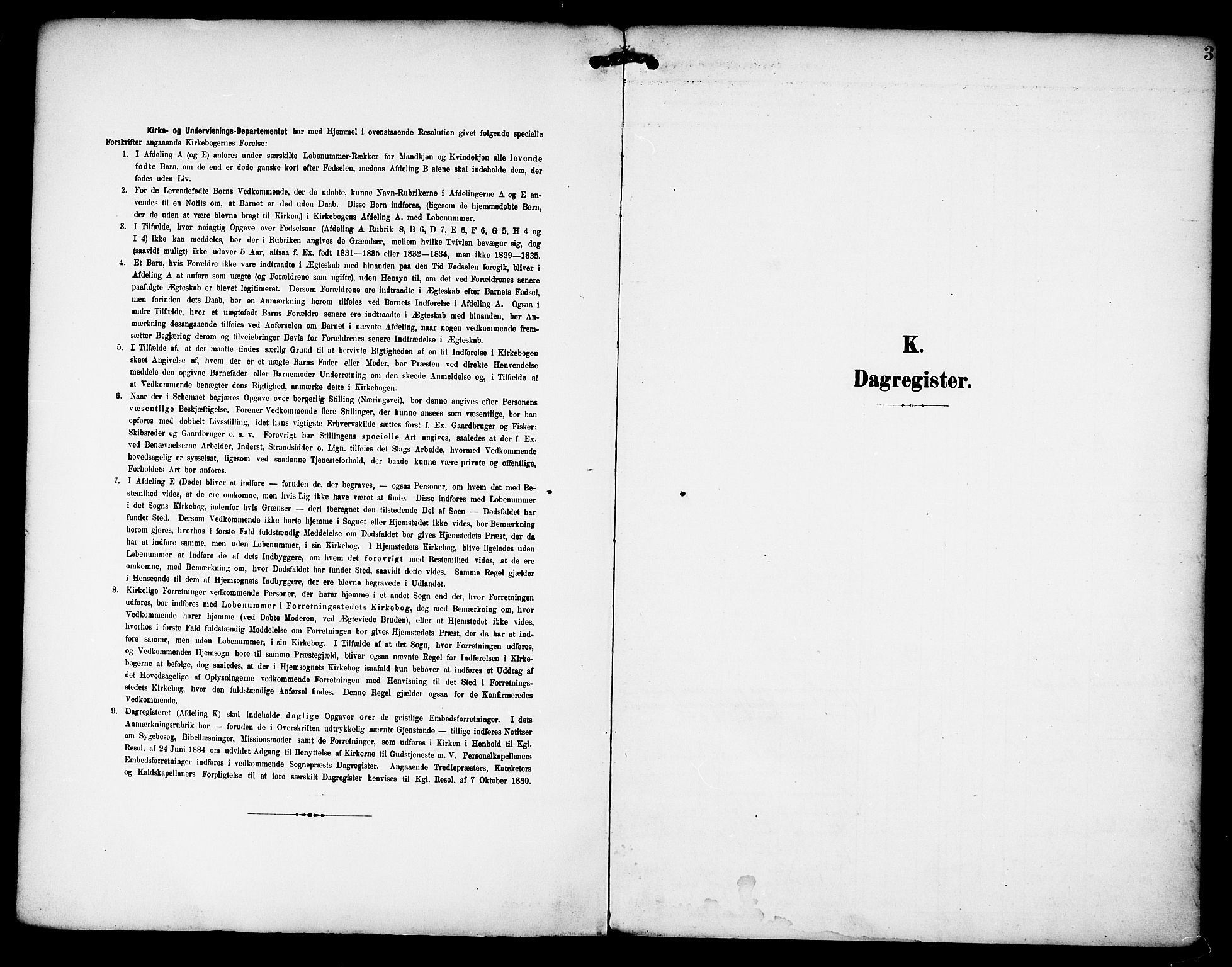 Ministerialprotokoller, klokkerbøker og fødselsregistre - Nordland, SAT/A-1459/857/L0823: Diary records no. 857A03, 1903-1914, p. 3