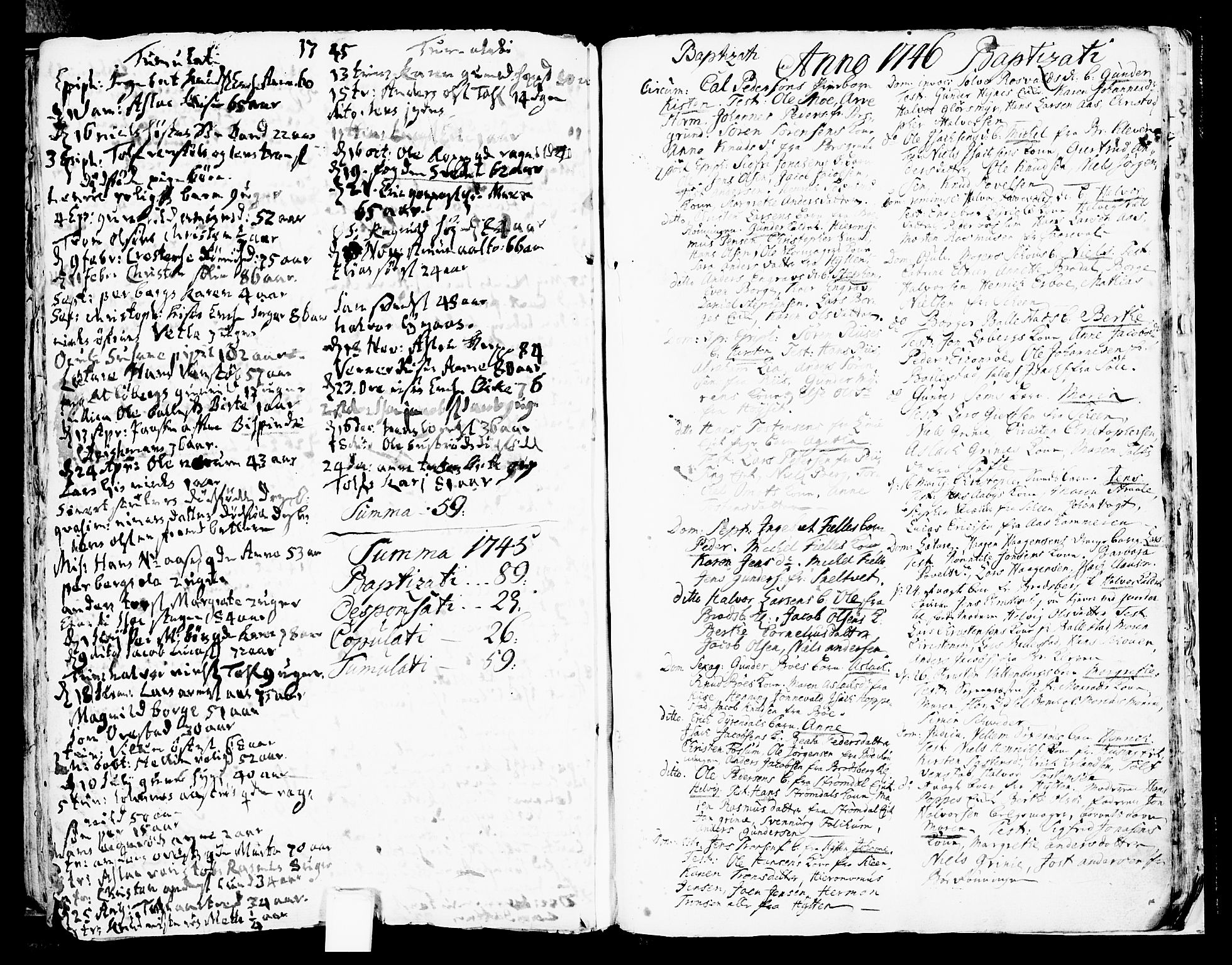 Gjerpen kirkebøker, SAKO/A-265/F/Fa/L0001: Parish register (official) no. I 1, 1681-1746