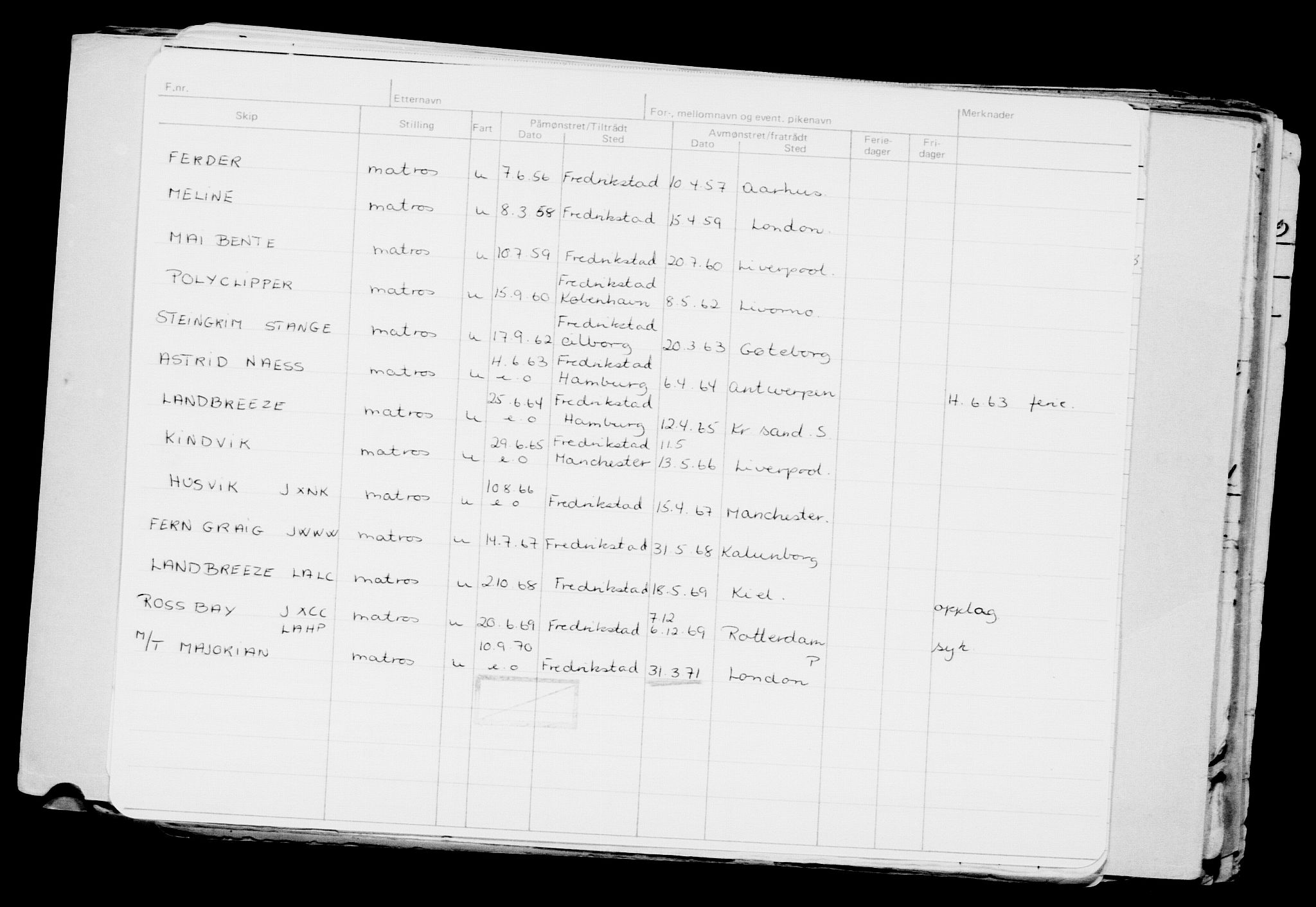 Direktoratet for sjømenn, AV/RA-S-3545/G/Gb/L0096: Hovedkort, 1911, p. 227