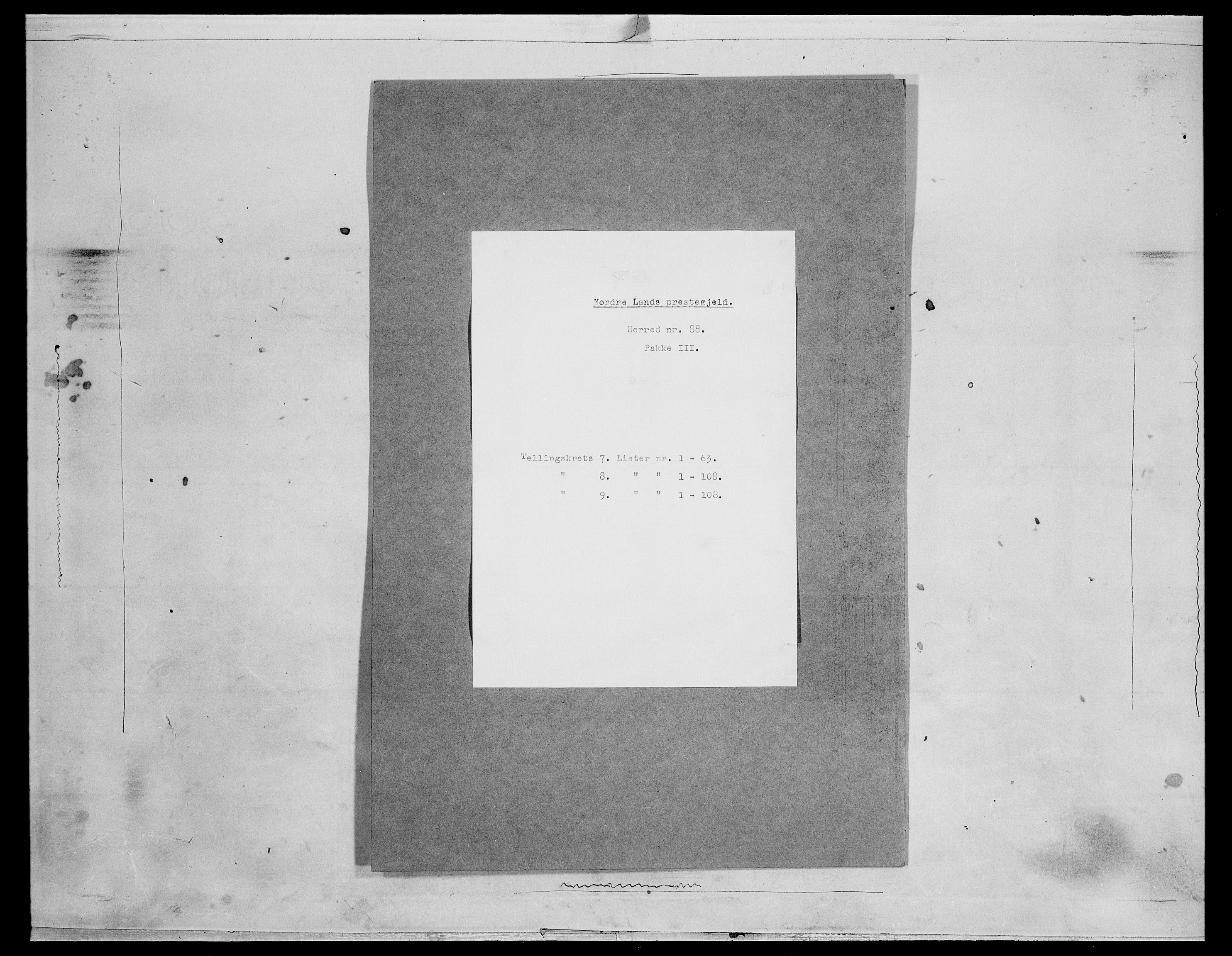 SAH, 1875 census for 0538P Nordre Land, 1875, p. 1084