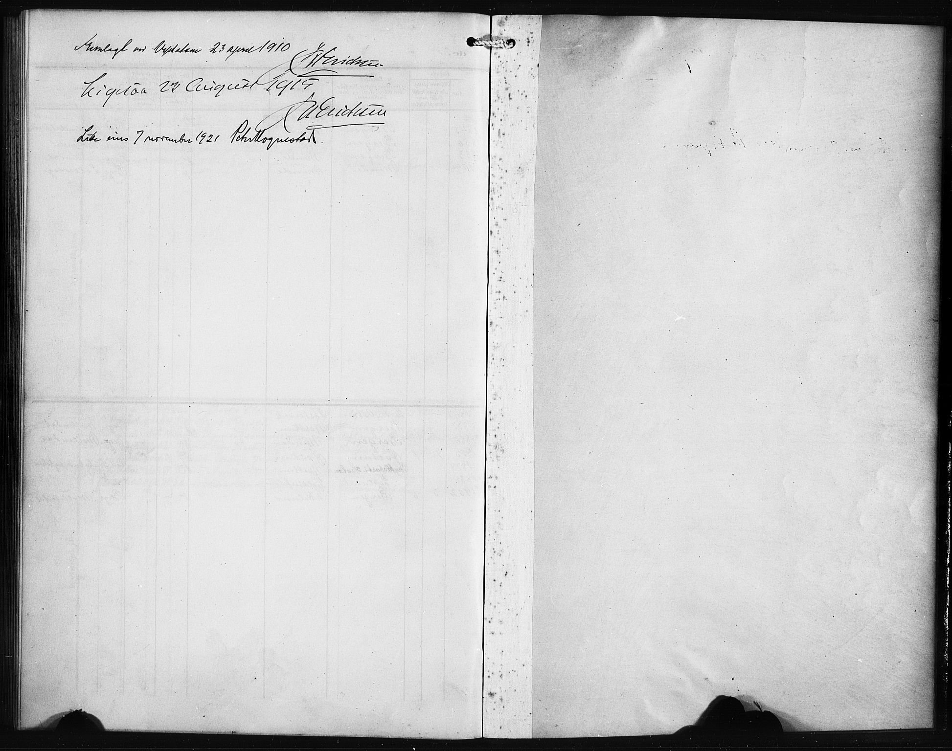 Birkeland Sokneprestembete, SAB/A-74601/H/Hab: Parish register (copy) no. A 6, 1906-1915