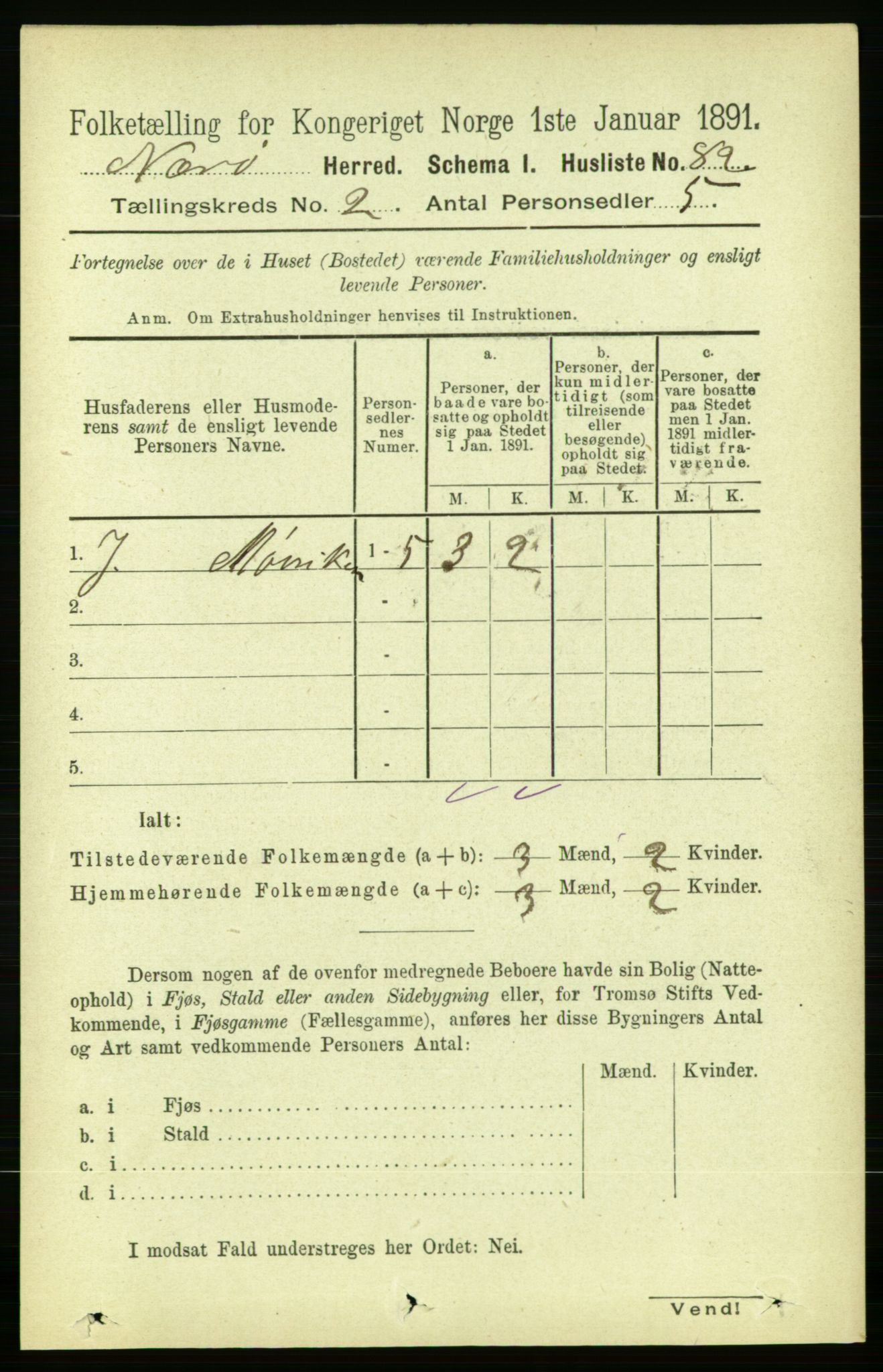 RA, 1891 census for 1751 Nærøy, 1891, p. 629