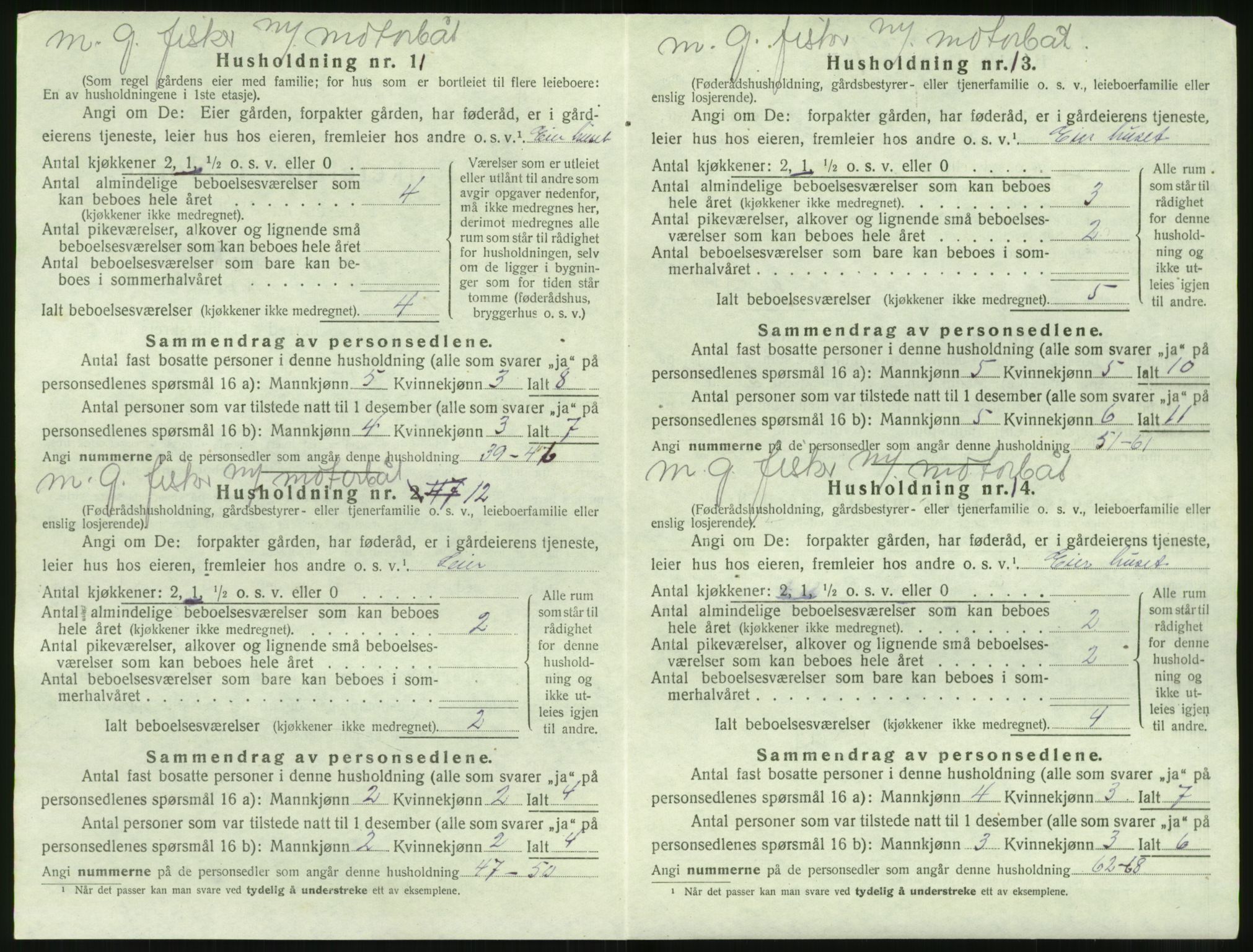 SAT, 1920 census for Herøy (MR), 1920, p. 806