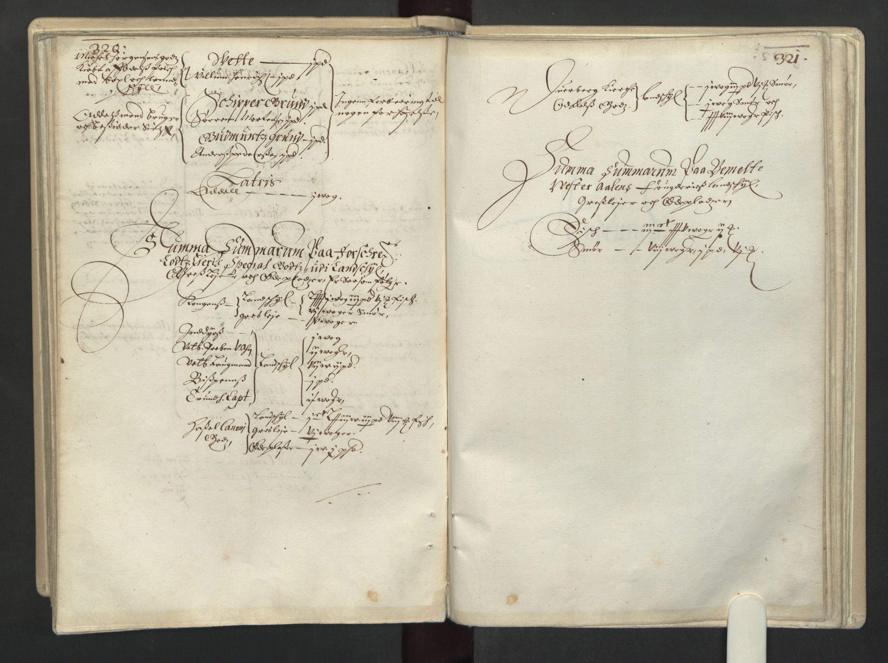 Rentekammeret inntil 1814, Realistisk ordnet avdeling, AV/RA-EA-4070/L/L0030/0001: Nordland lagdømme: / Alminnelig jordebok for Helgeland, Salten, Lofoten, Vesterålen, Andenes og Senja., 1661, p. 320-321