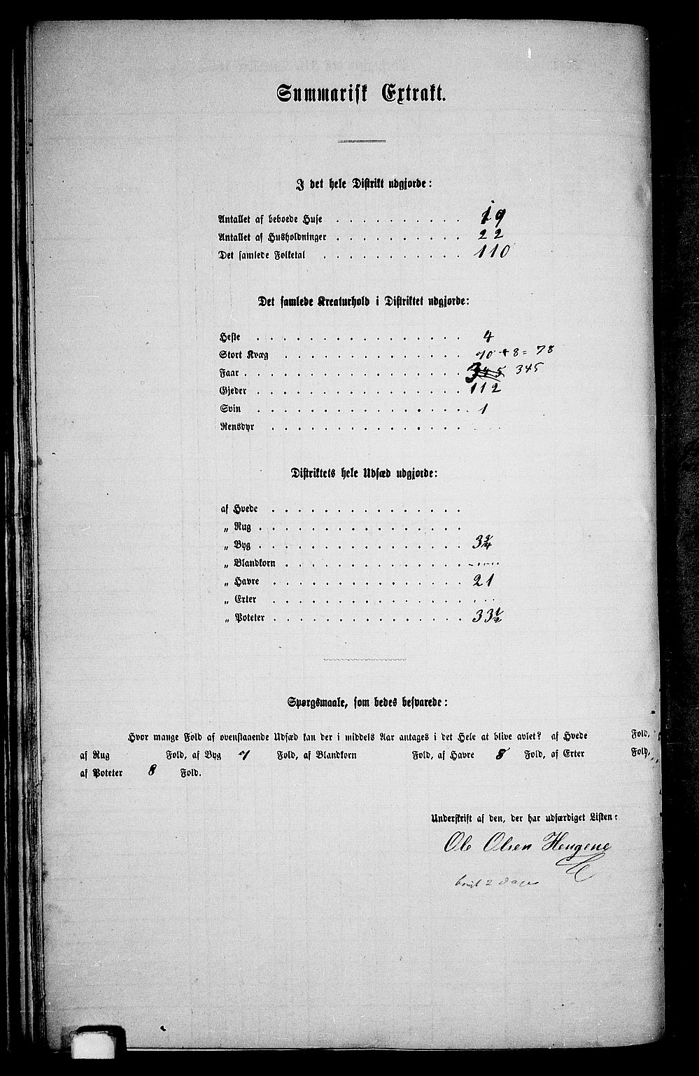 RA, 1865 census for Høgsfjord, 1865, p. 24