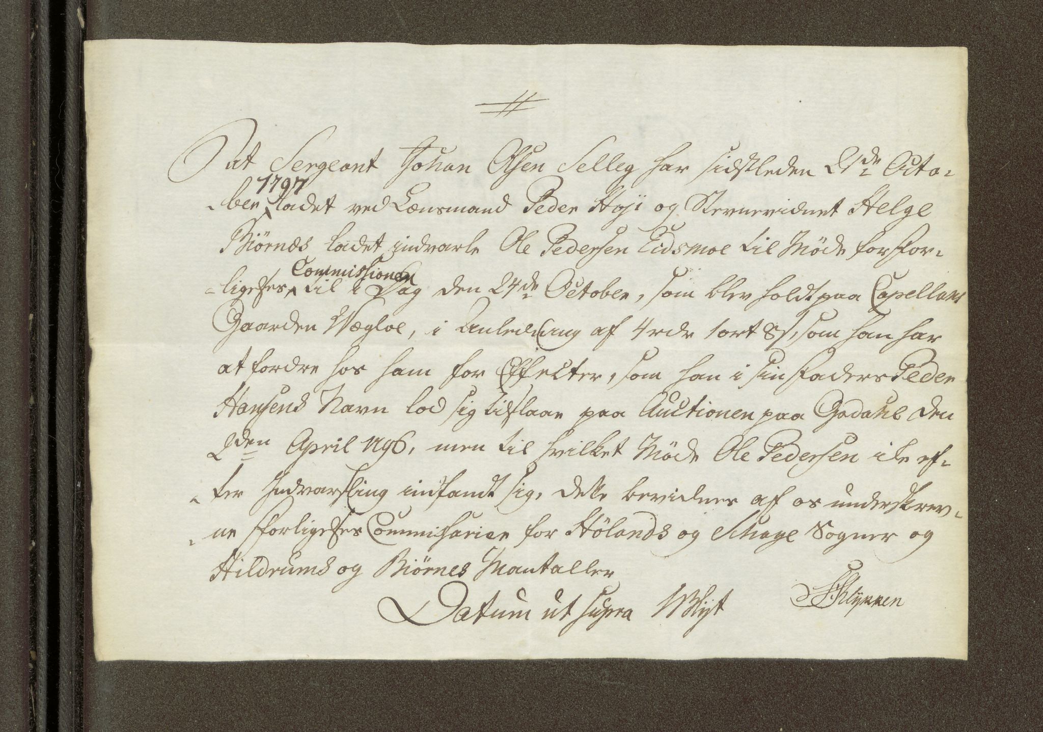 Namdal sorenskriveri, SAT/A-4133/1/1/1O/1Oa/L0007: Sivile og offentlige saker, 1798, p. 332