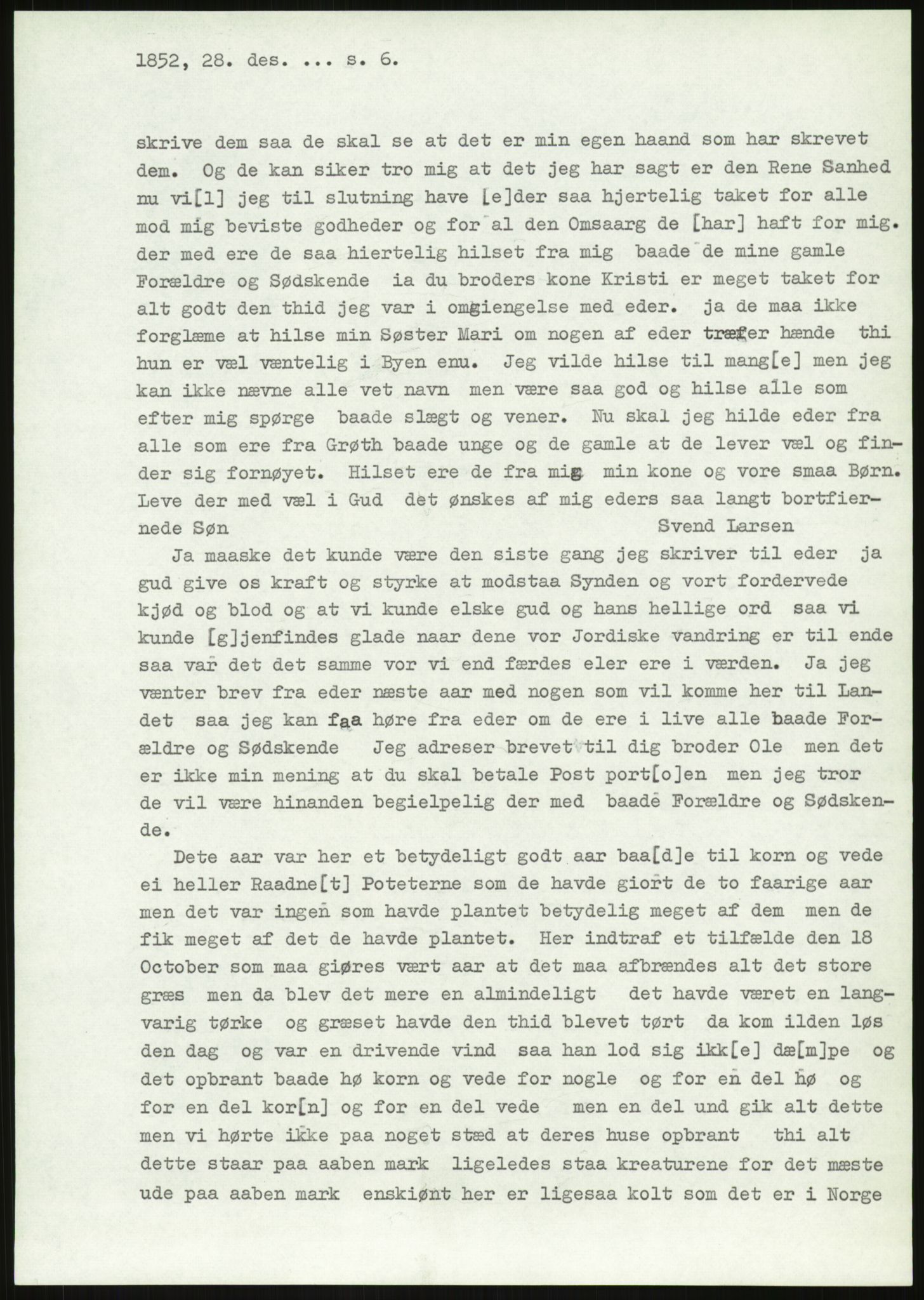 Samlinger til kildeutgivelse, Amerikabrevene, AV/RA-EA-4057/F/L0019: Innlån fra Buskerud: Fonnem - Kristoffersen, 1838-1914, p. 25