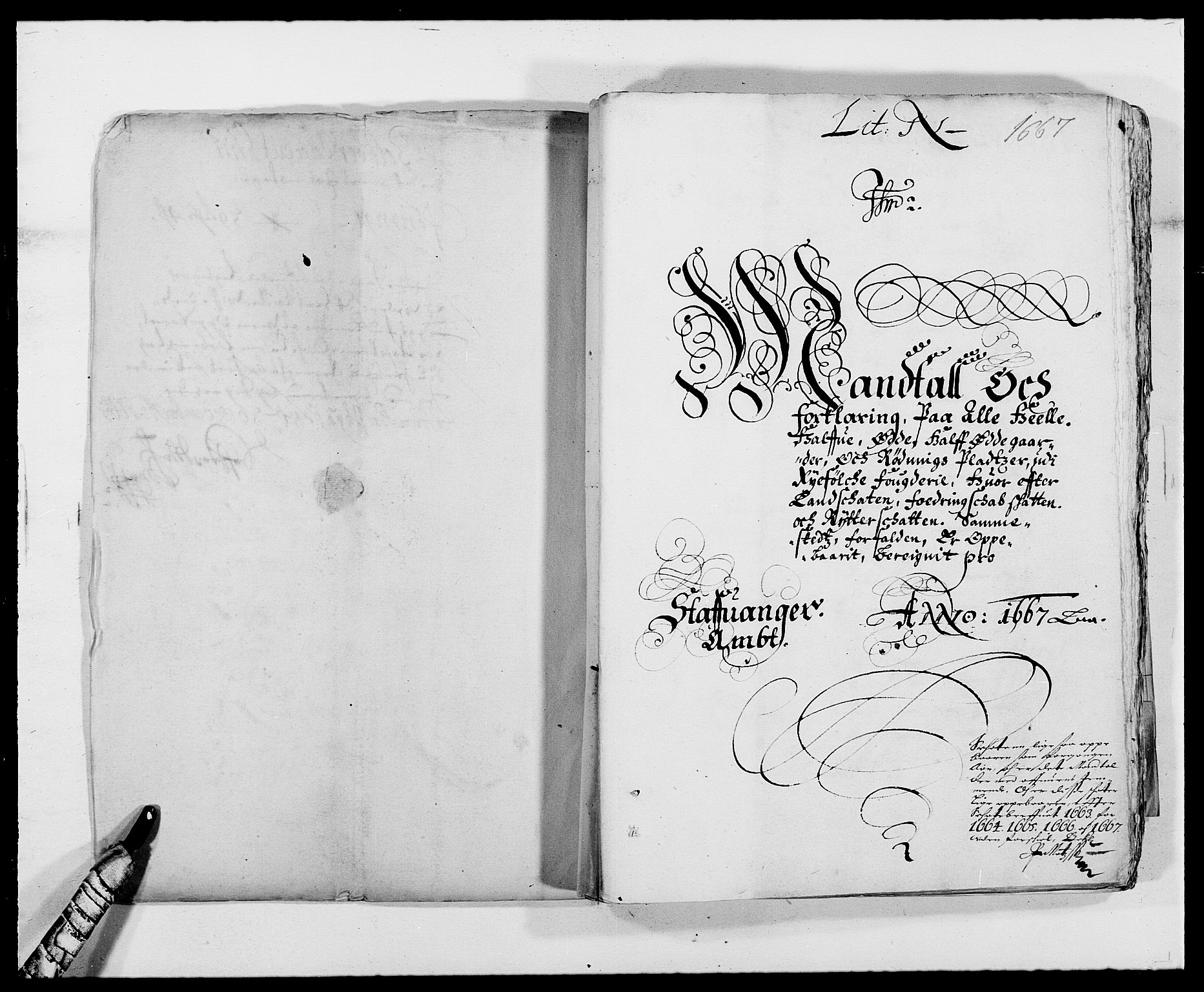 Rentekammeret inntil 1814, Reviderte regnskaper, Fogderegnskap, RA/EA-4092/R47/L2841: Fogderegnskap Ryfylke, 1665-1669, p. 6