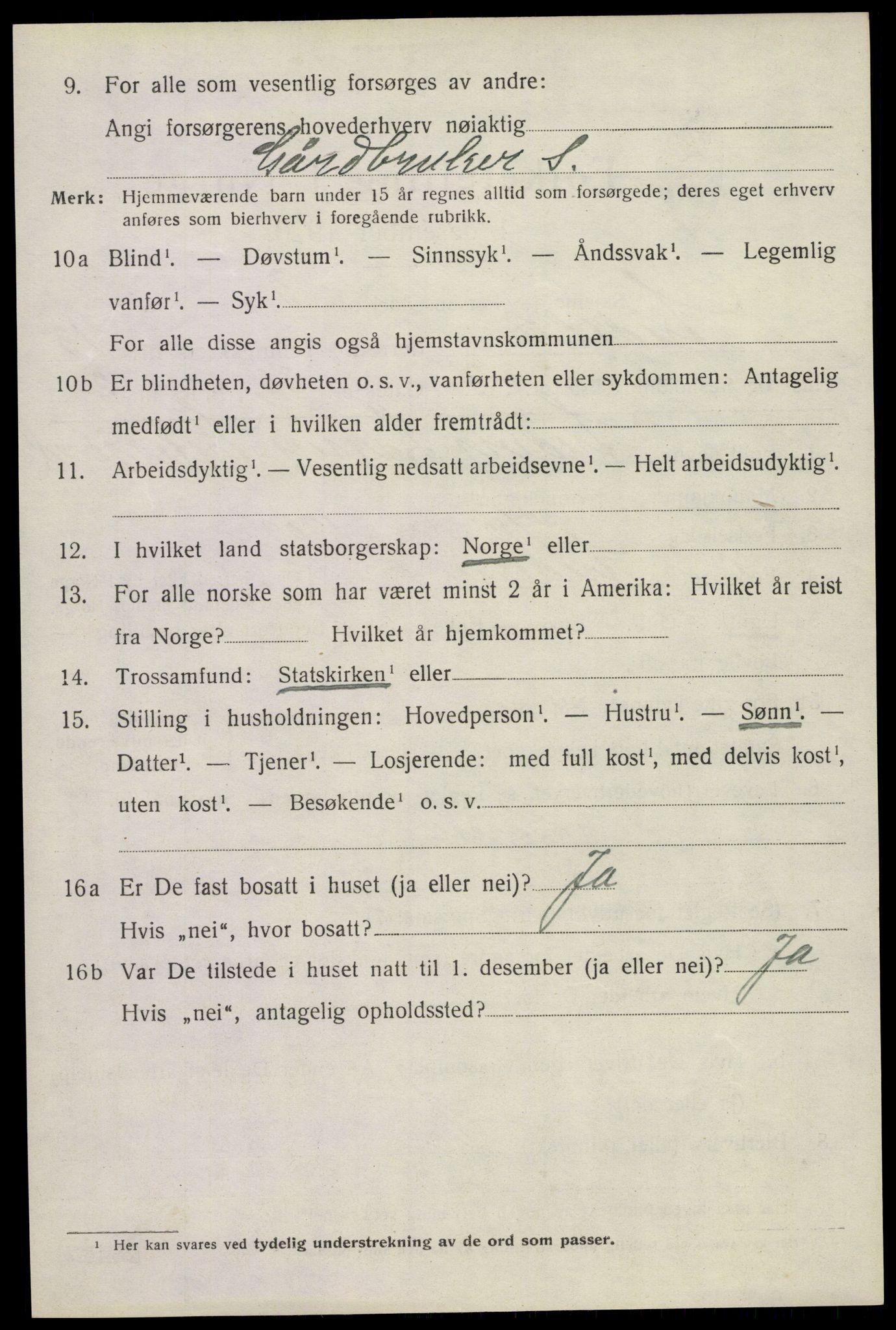 SAKO, 1920 census for Andebu, 1920, p. 4805