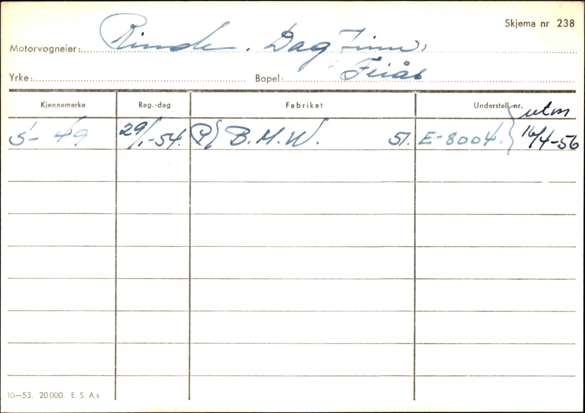 Statens vegvesen, Sogn og Fjordane vegkontor, AV/SAB-A-5301/4/F/L0126: Eigarregister Fjaler M-Å. Leikanger A-Å, 1945-1975, p. 1957