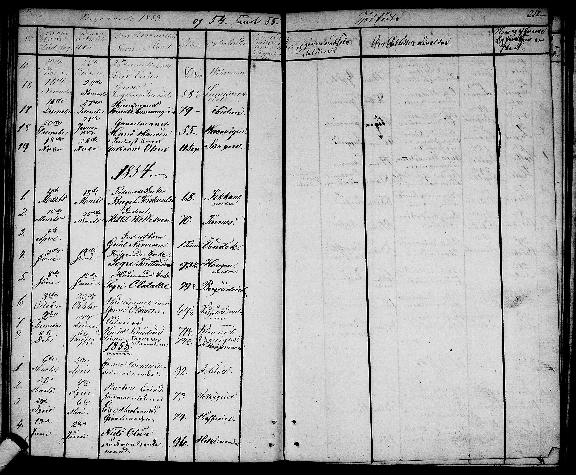 Rollag kirkebøker, SAKO/A-240/G/Ga/L0002: Parish register (copy) no. I 2, 1831-1856, p. 211