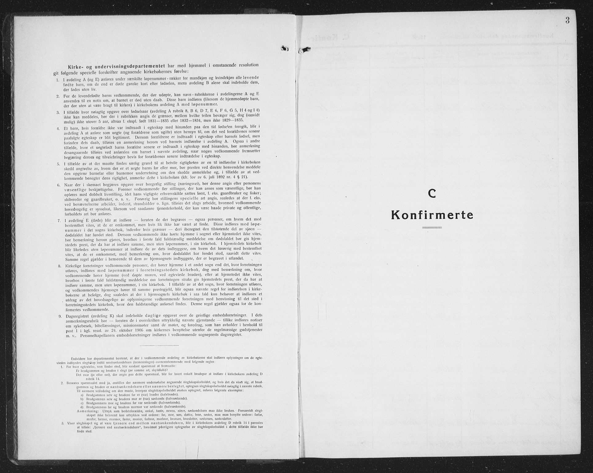 Ministerialprotokoller, klokkerbøker og fødselsregistre - Sør-Trøndelag, SAT/A-1456/605/L0258: Parish register (copy) no. 605C05, 1918-1930, p. 3
