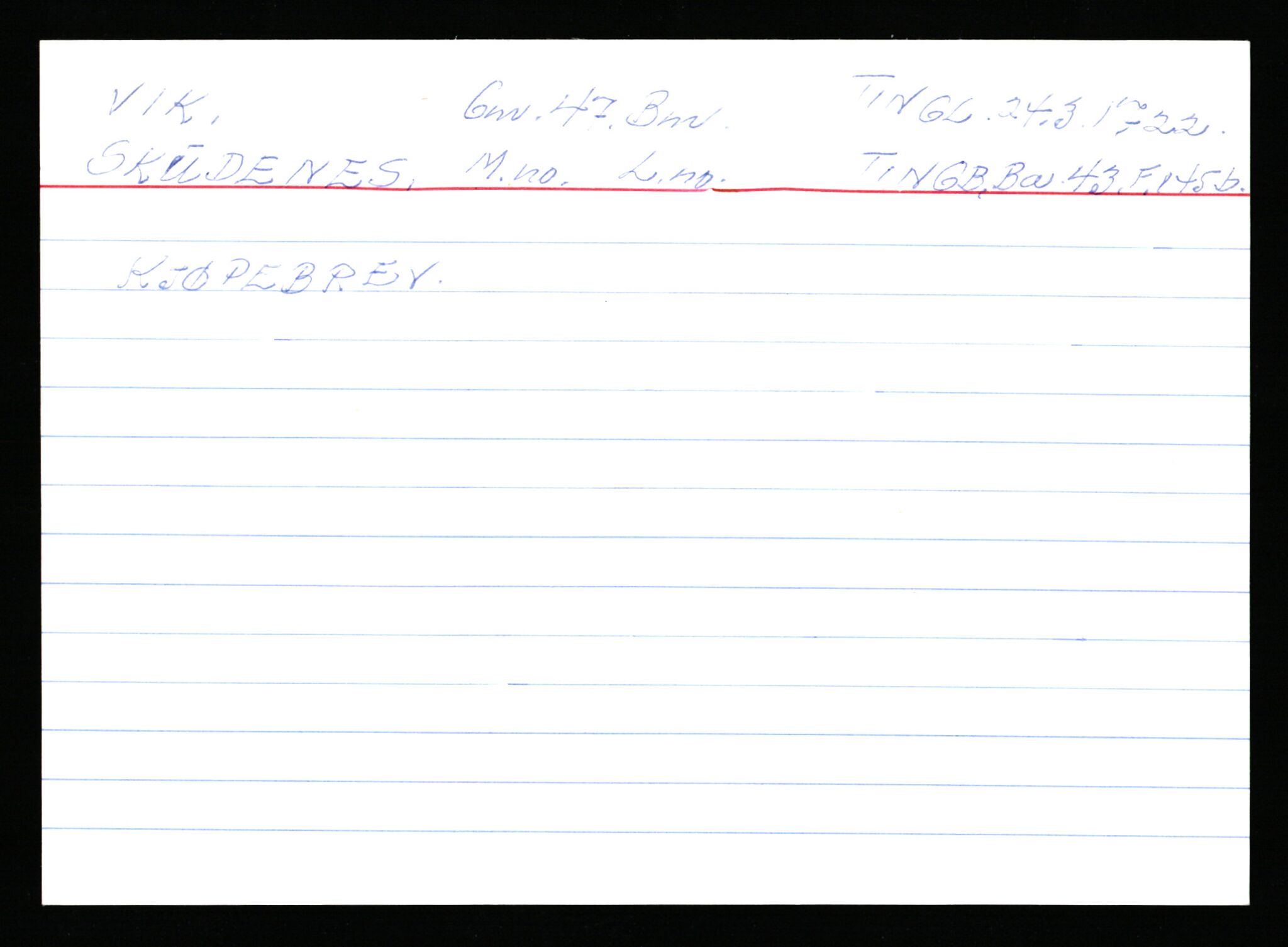 Statsarkivet i Stavanger, AV/SAST-A-101971/03/Y/Ym/L0067: Åstedskort sortert etter gårdsnavn: Vik - Vold, 1600-1950, p. 2