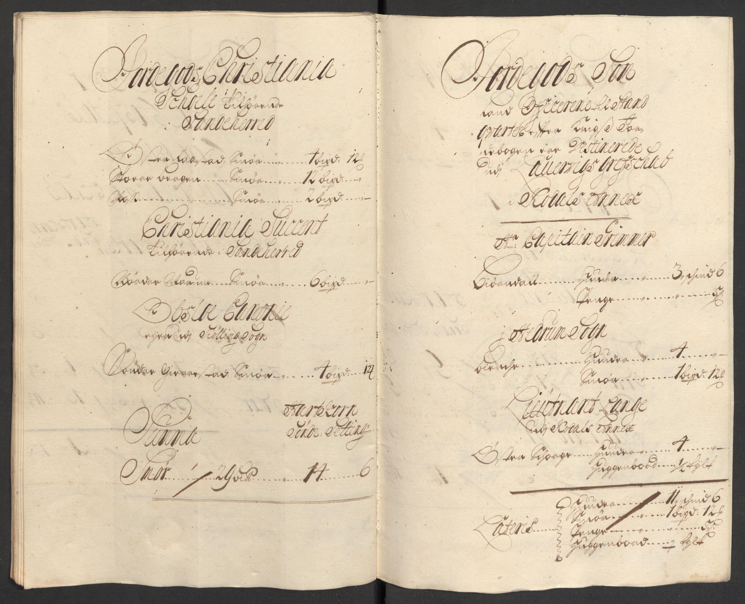 Rentekammeret inntil 1814, Reviderte regnskaper, Fogderegnskap, AV/RA-EA-4092/R33/L1976: Fogderegnskap Larvik grevskap, 1698-1701, p. 217