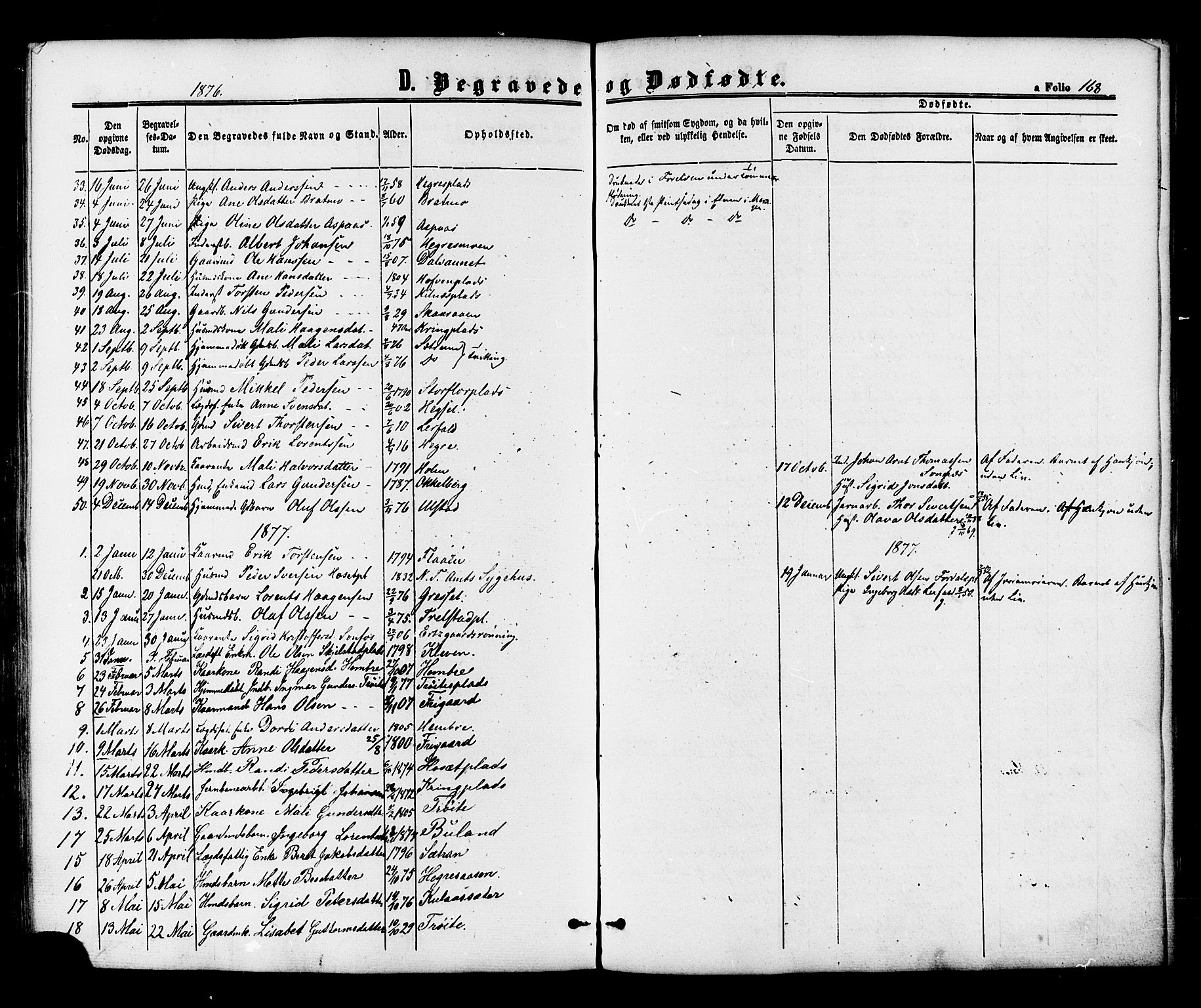 Ministerialprotokoller, klokkerbøker og fødselsregistre - Nord-Trøndelag, SAT/A-1458/703/L0029: Parish register (official) no. 703A02, 1863-1879, p. 168