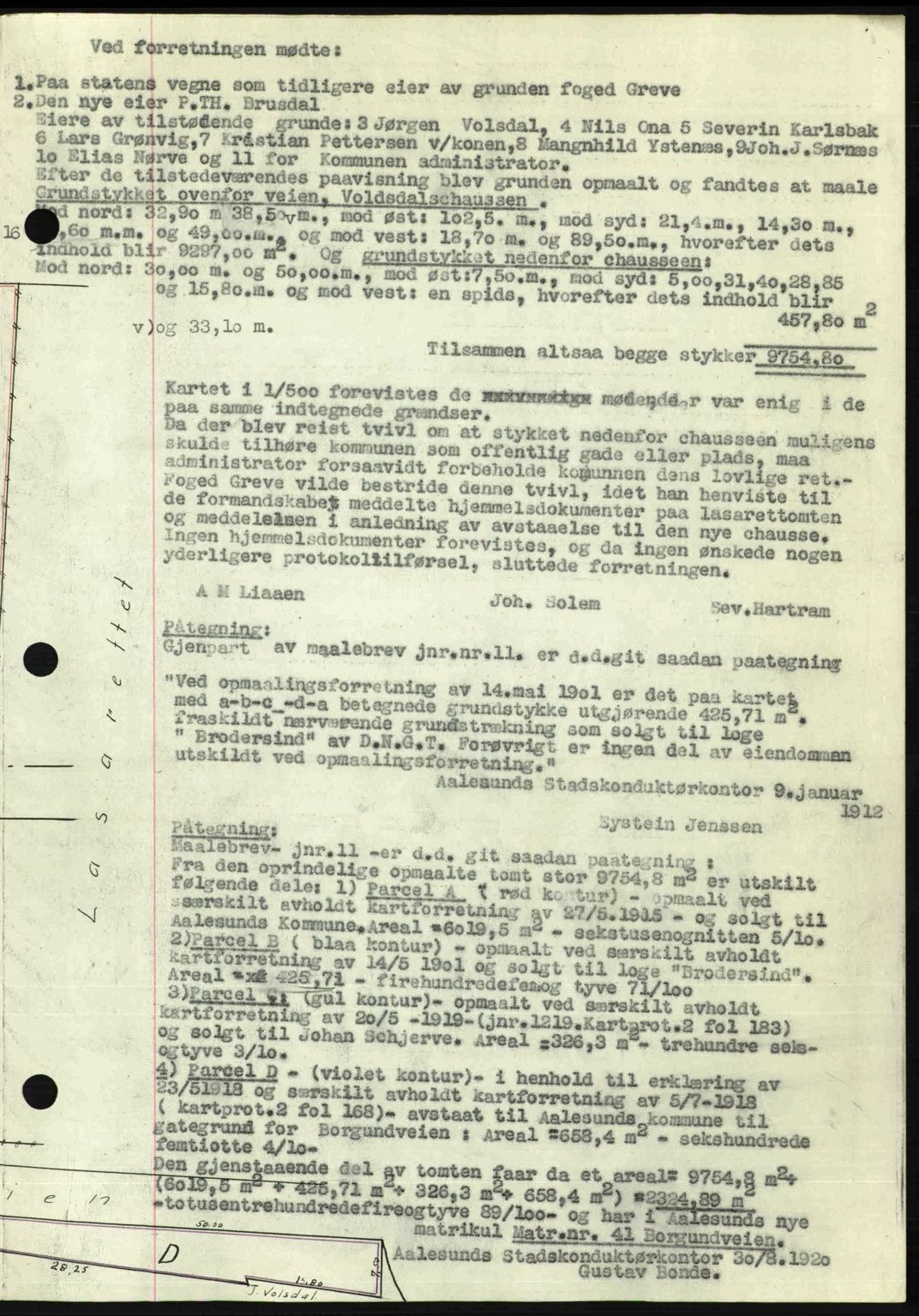 Ålesund byfogd, AV/SAT-A-4384: Mortgage book no. 37A (1), 1947-1949, Diary no: : 648/1947