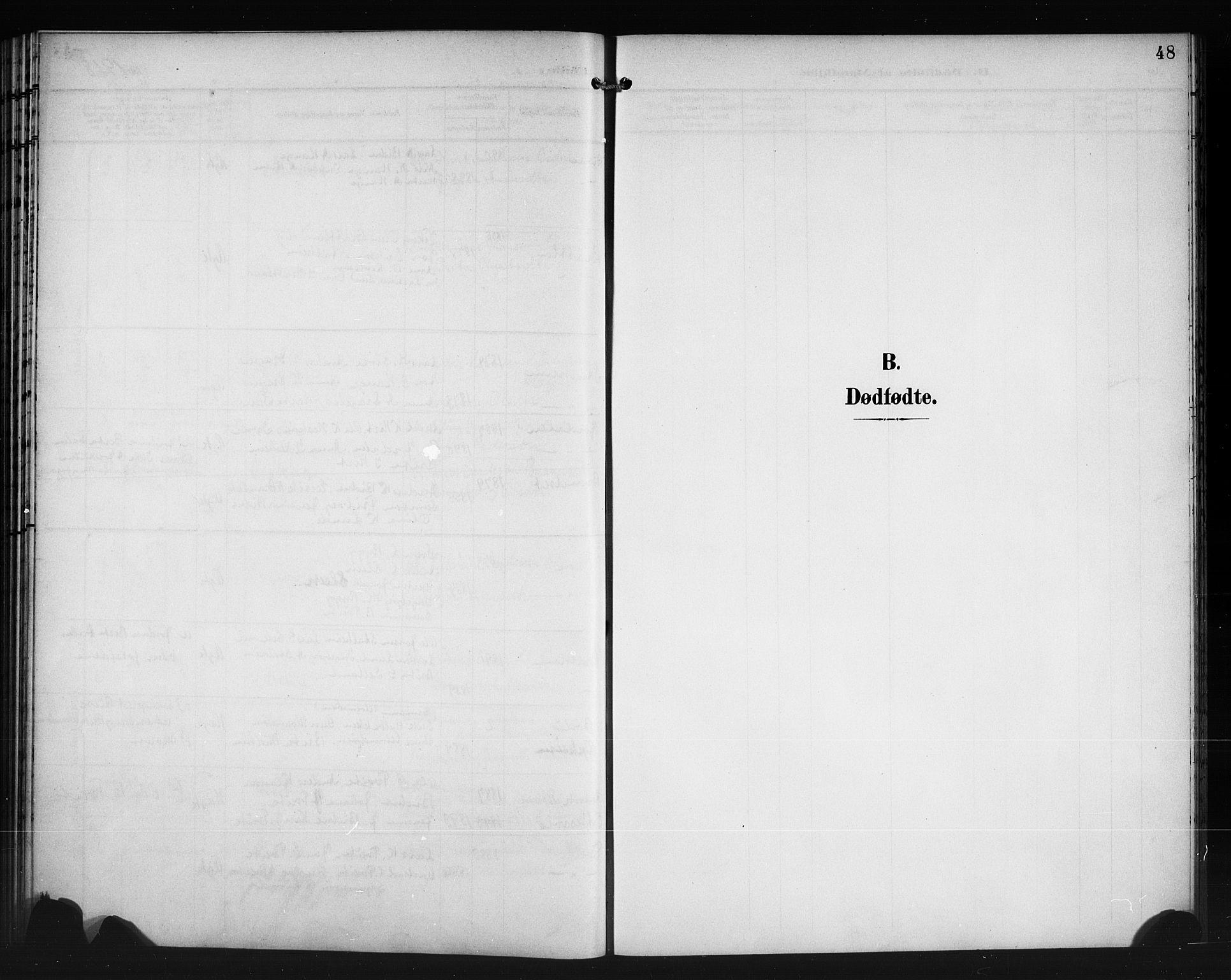 Vossestrand Sokneprestembete, SAB/A-79101/H/Hab: Parish register (copy) no. A 3, 1900-1918, p. 48