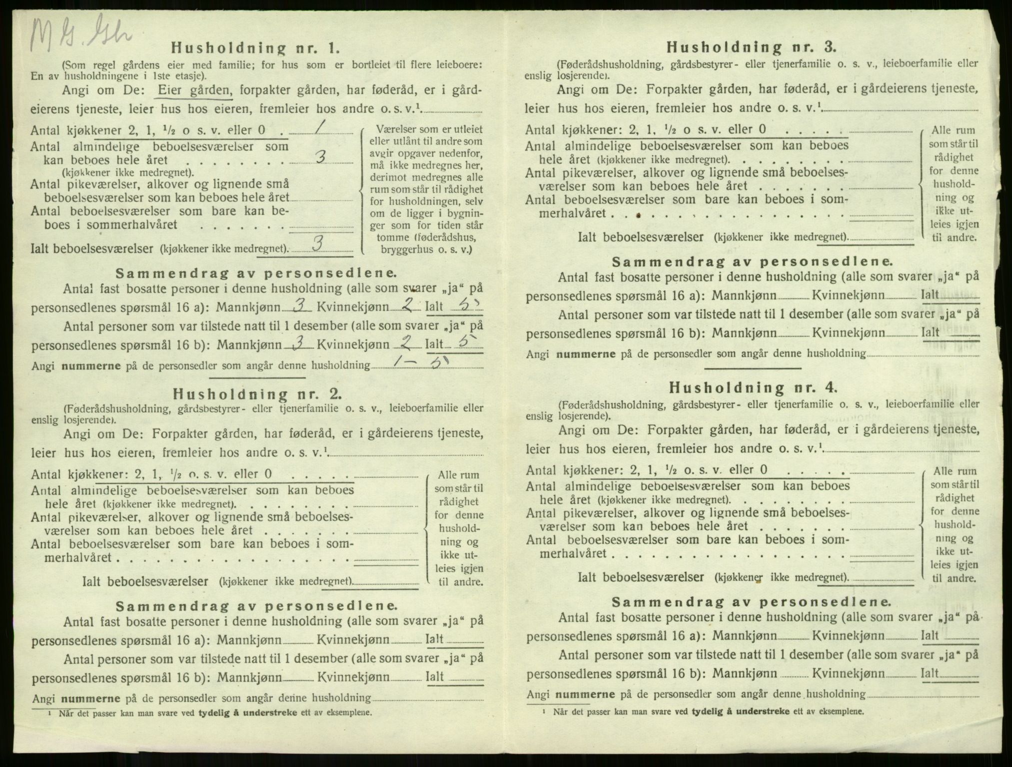 SAKO, 1920 census for Ramnes, 1920, p. 170