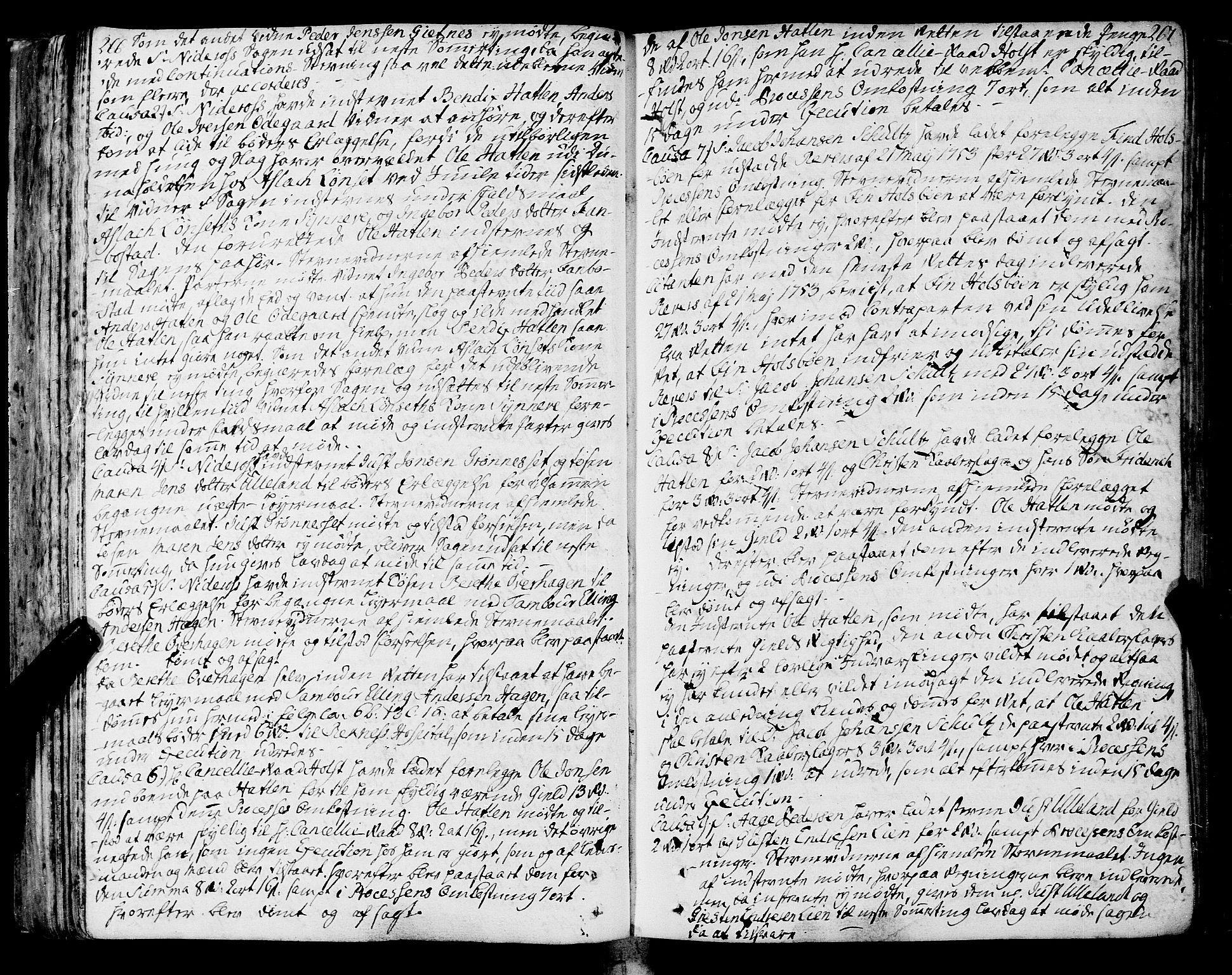 Romsdal sorenskriveri, AV/SAT-A-4149/1/1/1A/L0013: Tingbok, 1749-1757, p. 266-267