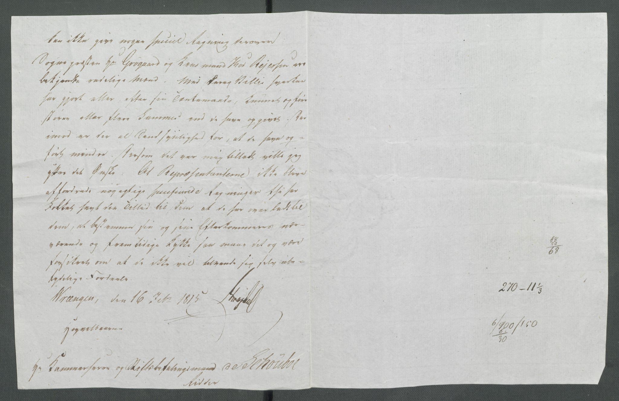 5. departement for finans-, handels- og tollfaget, AV/RA-S-3893/C/Cb/L0014: Regninger fra Riksforsamlingens deputerede, 1814, p. 89