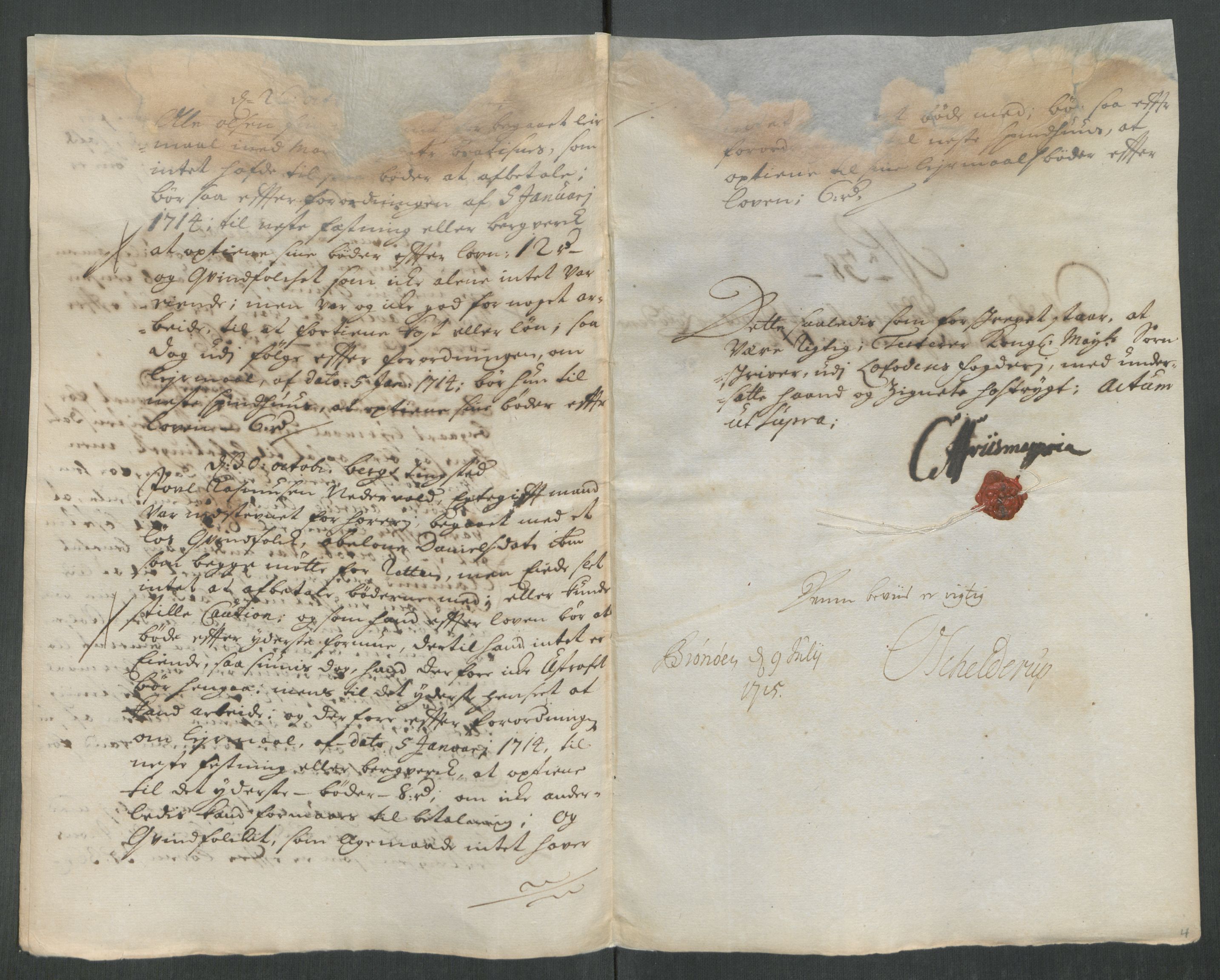 Rentekammeret inntil 1814, Reviderte regnskaper, Fogderegnskap, AV/RA-EA-4092/R67/L4680: Fogderegnskap Vesterålen, Andenes og Lofoten, 1714, p. 231