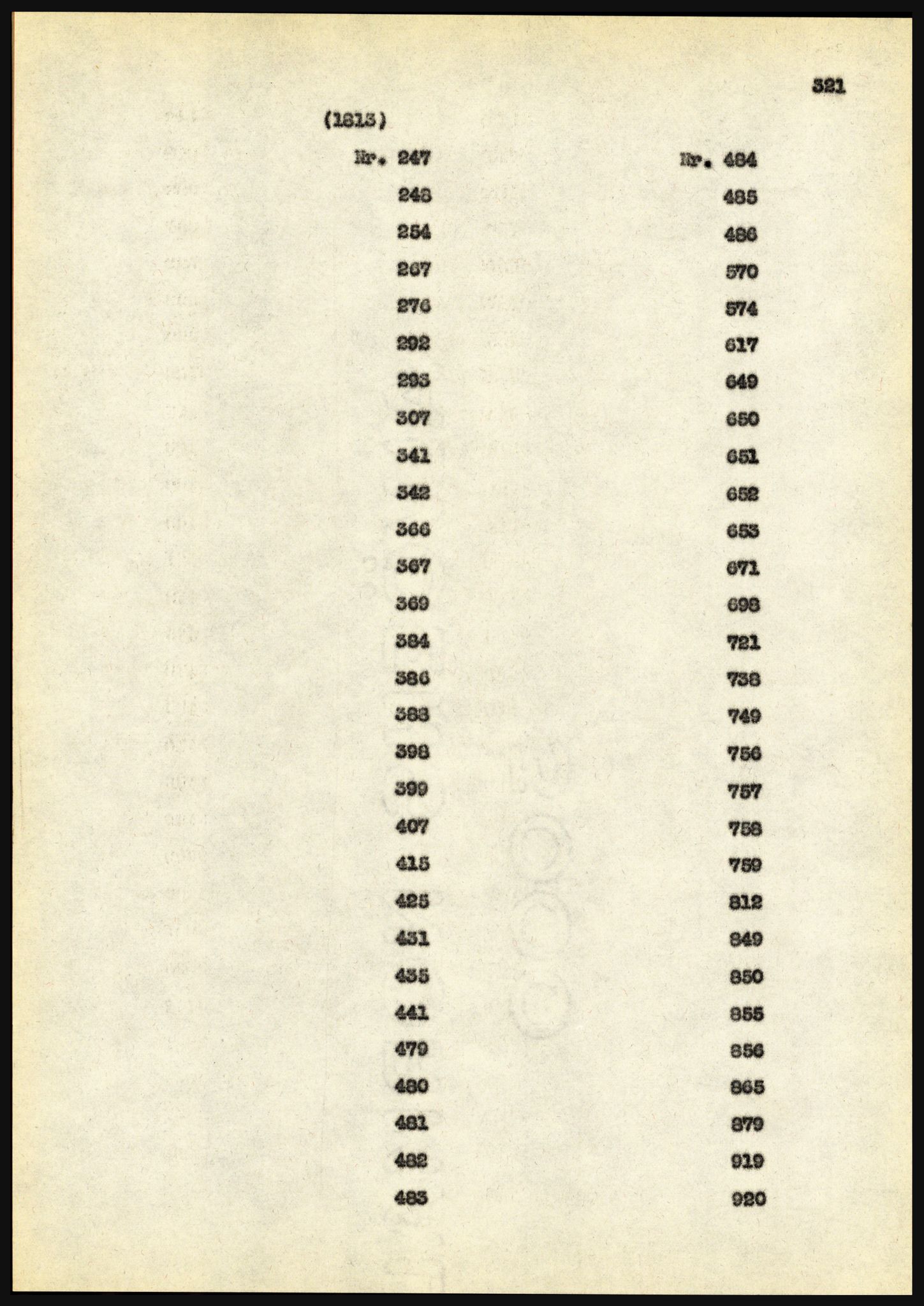 Riksarkivet, Seksjon for eldre arkiv og spesialsamlinger, AV/RA-EA-6797/H/Ha, 1953, p. 321