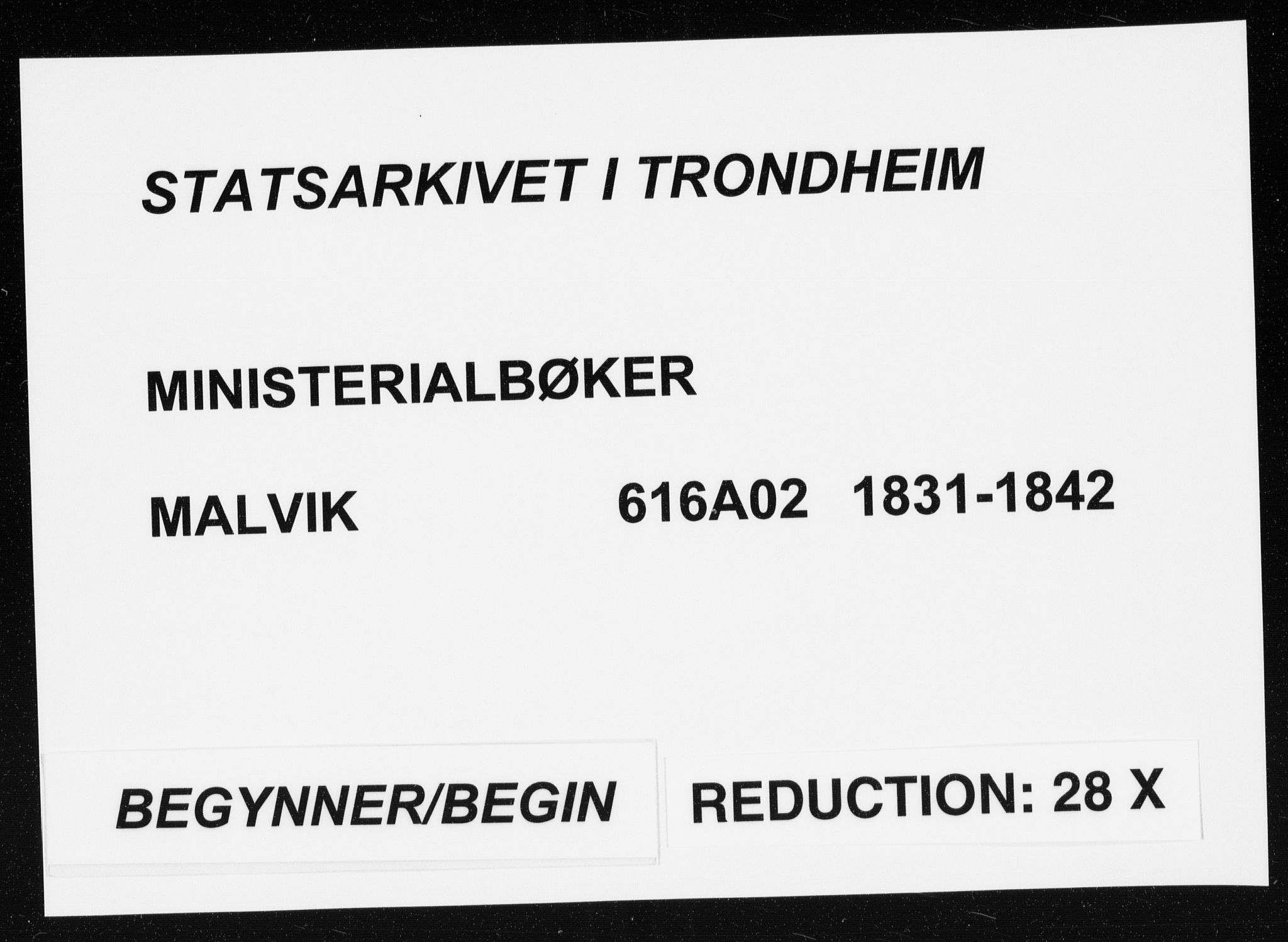 Ministerialprotokoller, klokkerbøker og fødselsregistre - Sør-Trøndelag, AV/SAT-A-1456/616/L0405: Parish register (official) no. 616A02, 1831-1842