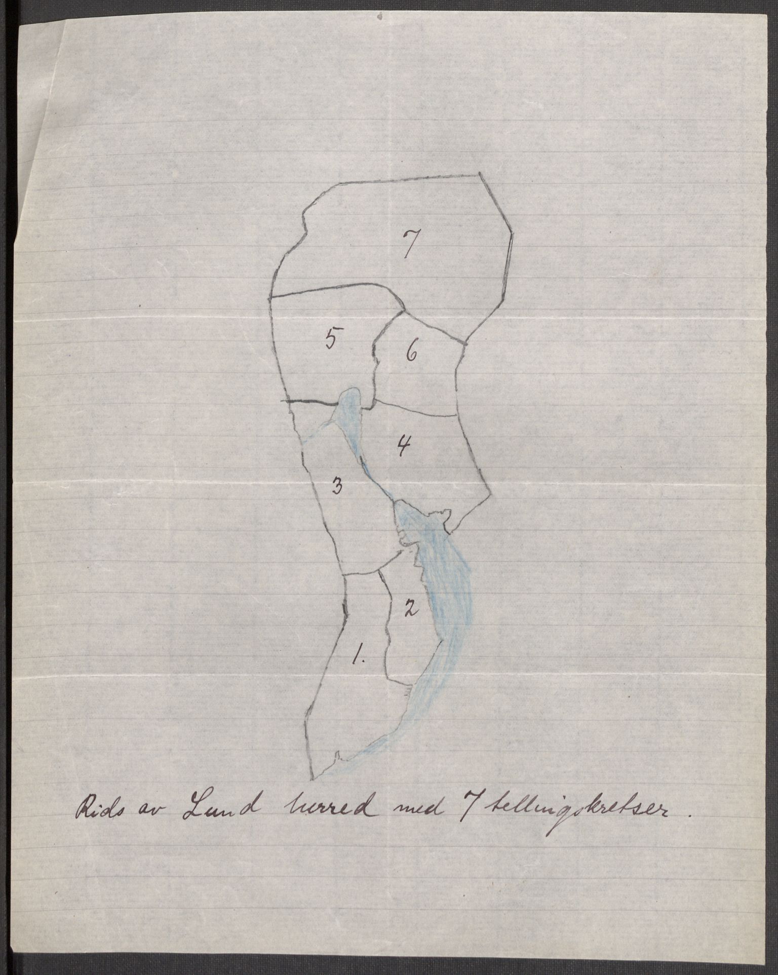 SAST, 1920 census for Lund, 1920, p. 8